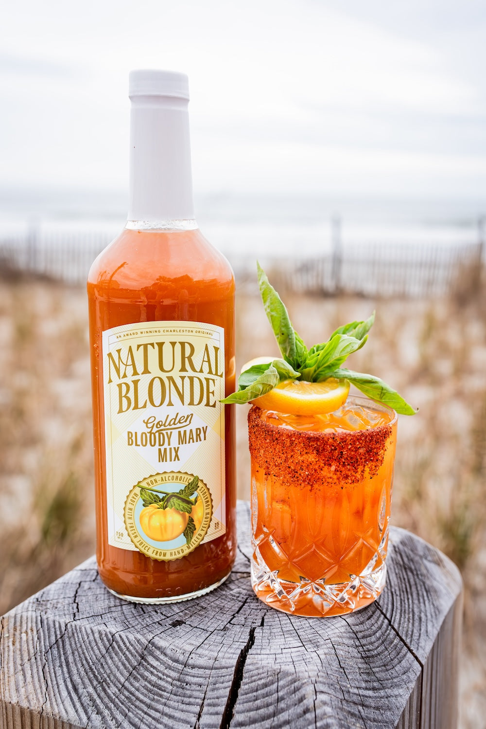 Natural Blonde 3 Golden/3 Spicy Bloody Mary Mix 6-Pack