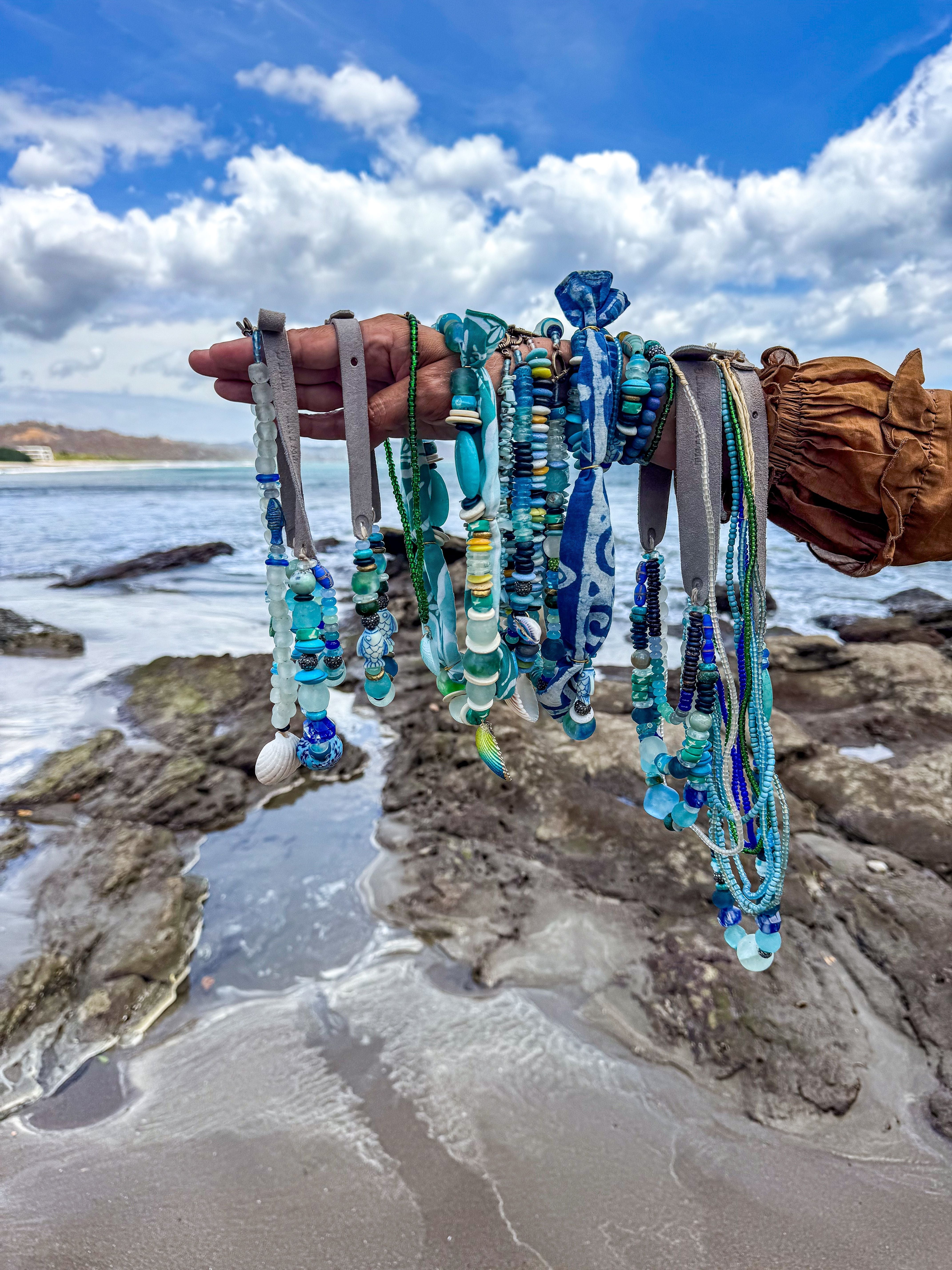 Classic Necklace | Aqua Azul
