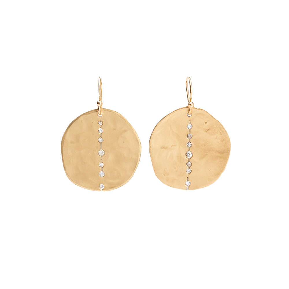 Orbit Bronze Earring