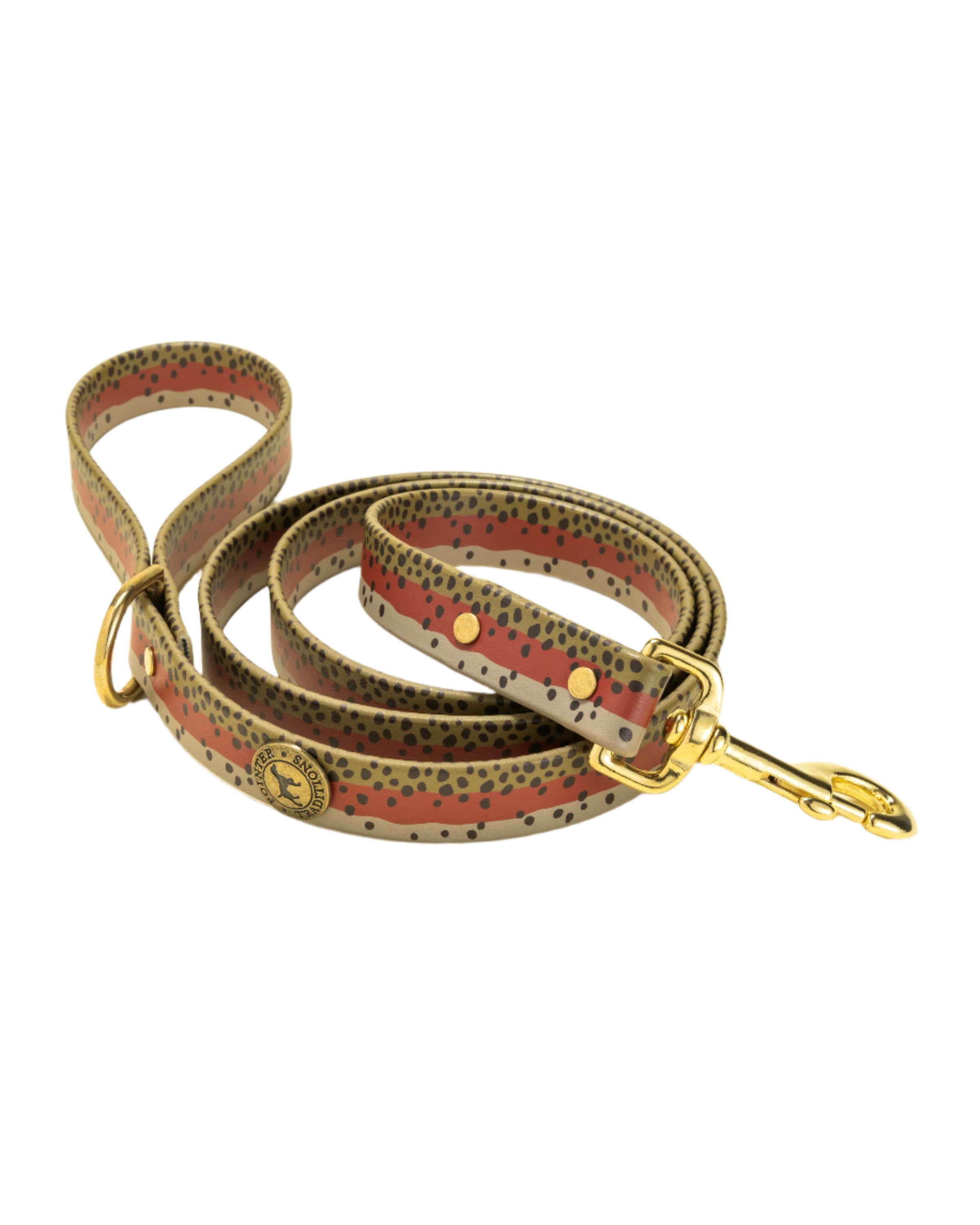 Trout Pattern Sporting Dog Leash