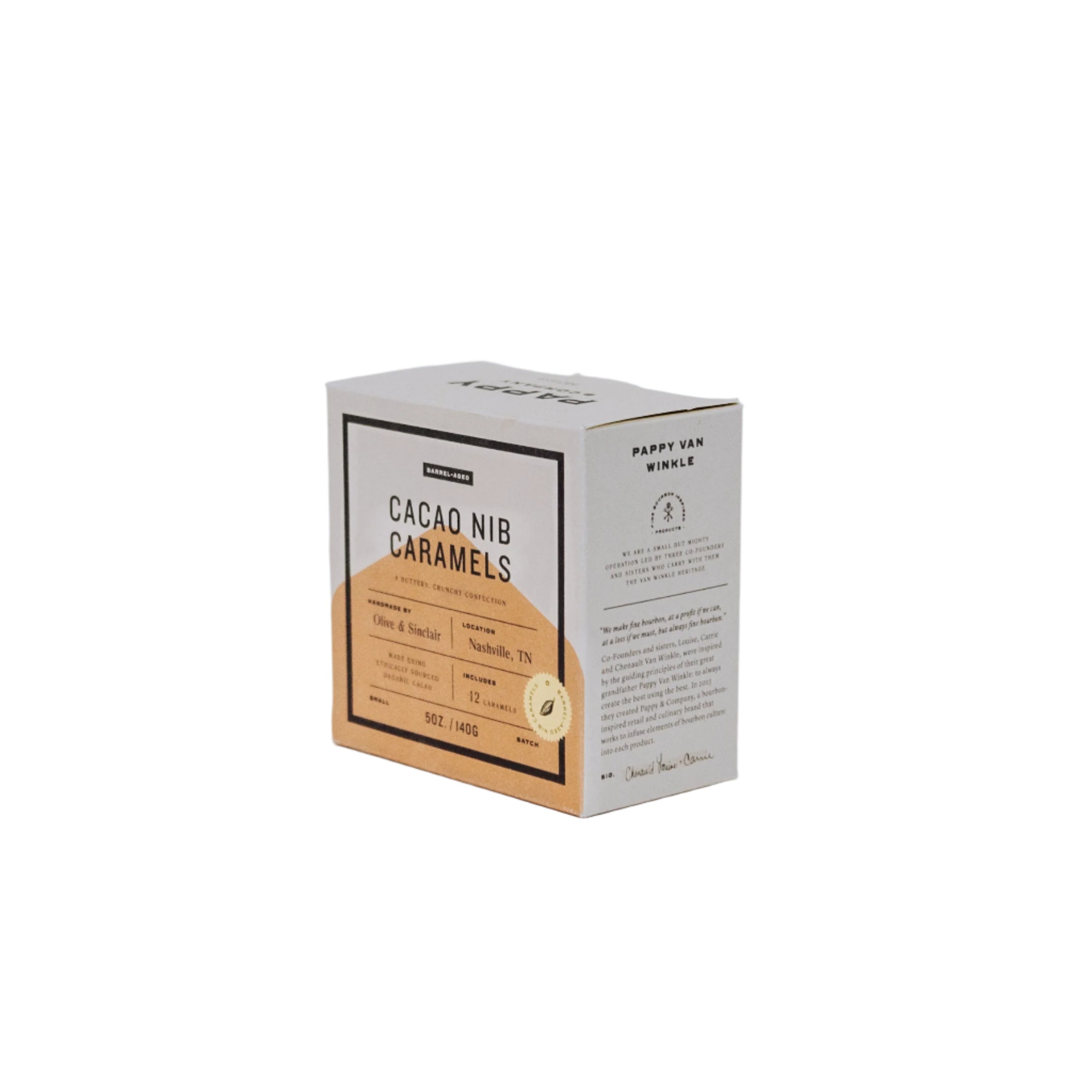 Pappy Van Winkle Barrel Aged Cacao Nib Caramels