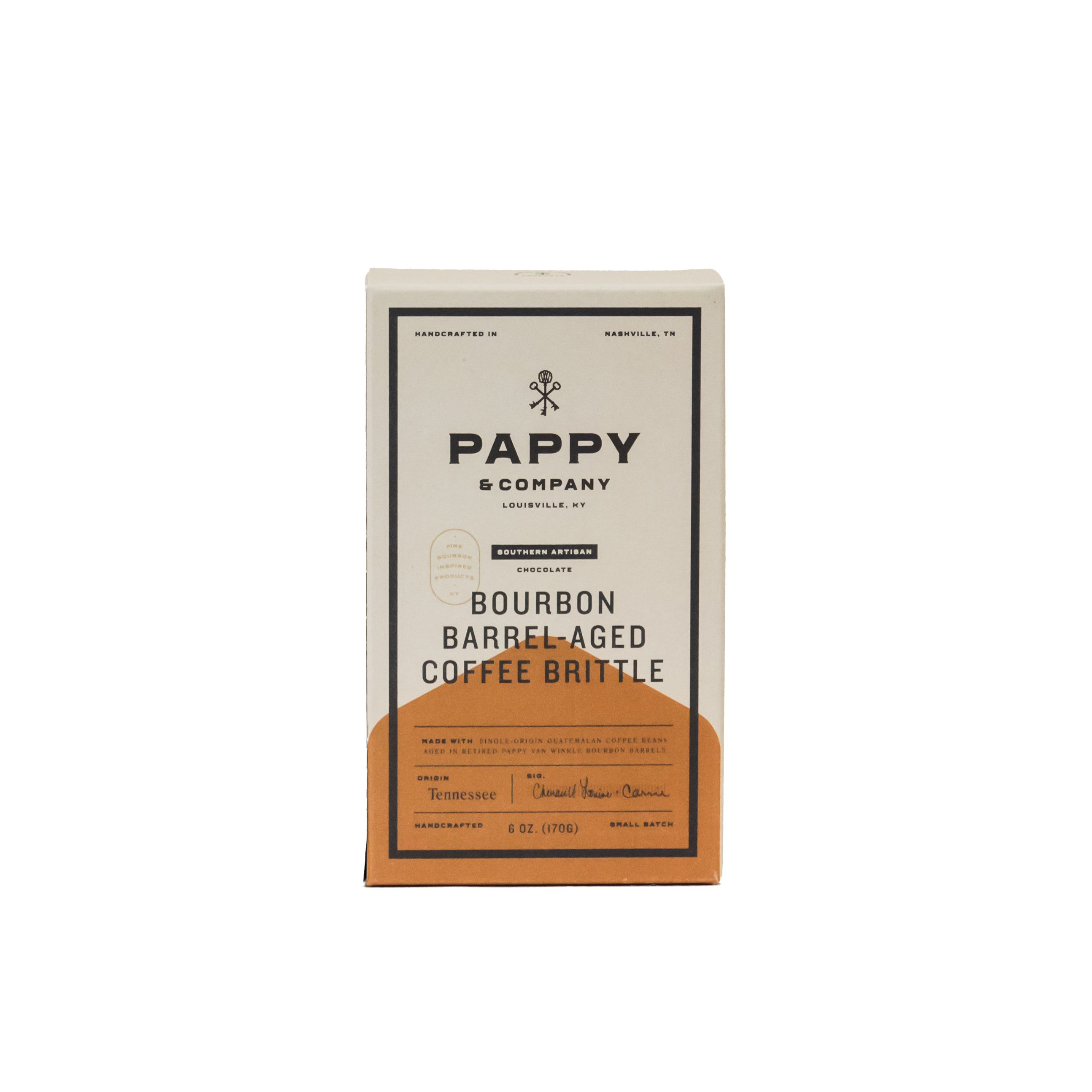 Pappy Van Winkle Bourbon Barrel Aged Coffee Brittle