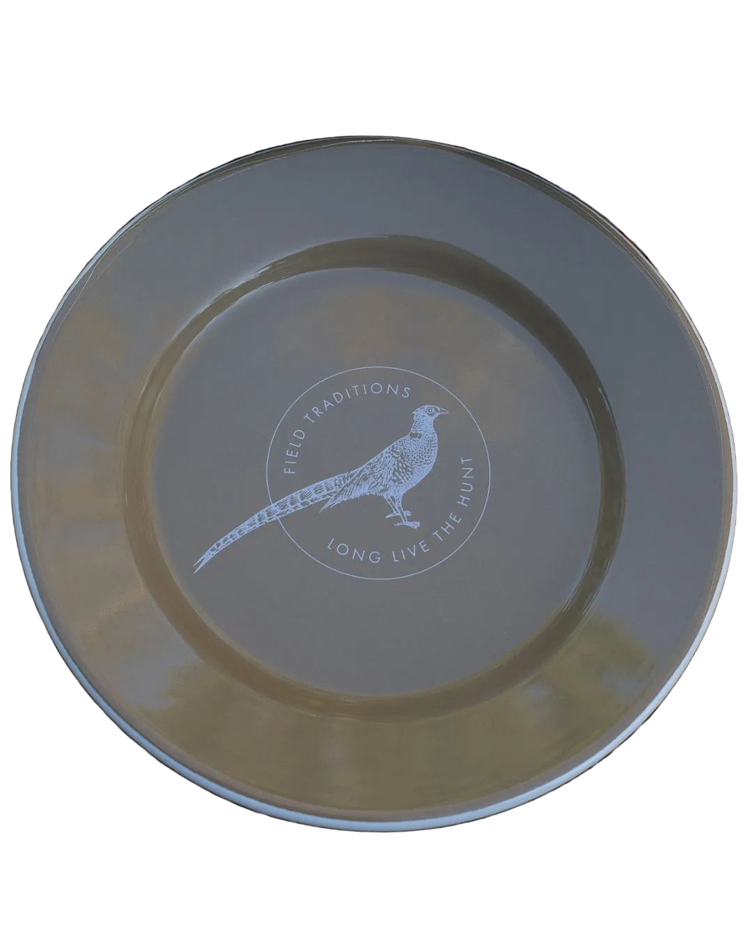 Field Traditions Pheasant Field Bird- Enamelware Plates - Set of 4