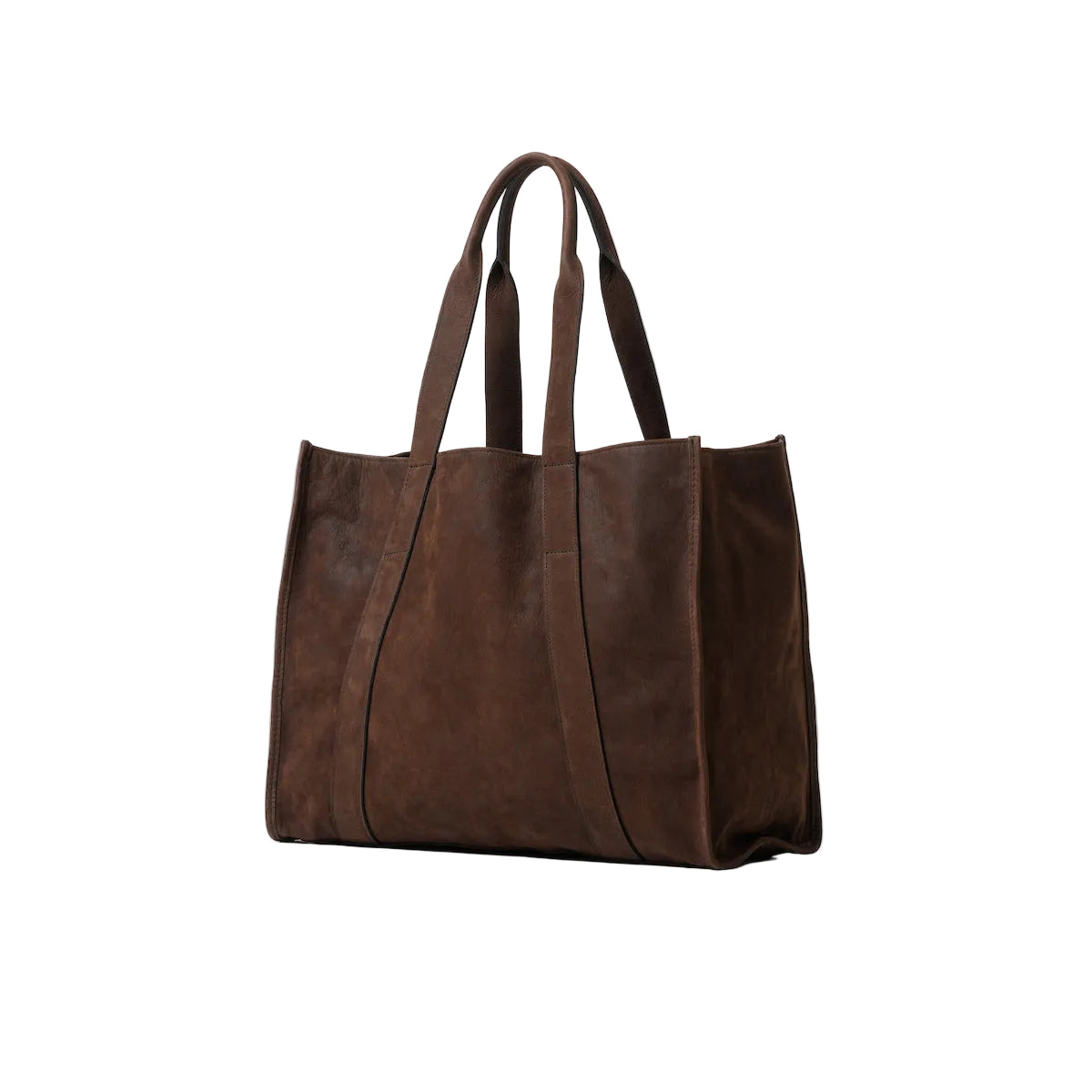 Reclaimed Tote- Griffin Chocolate