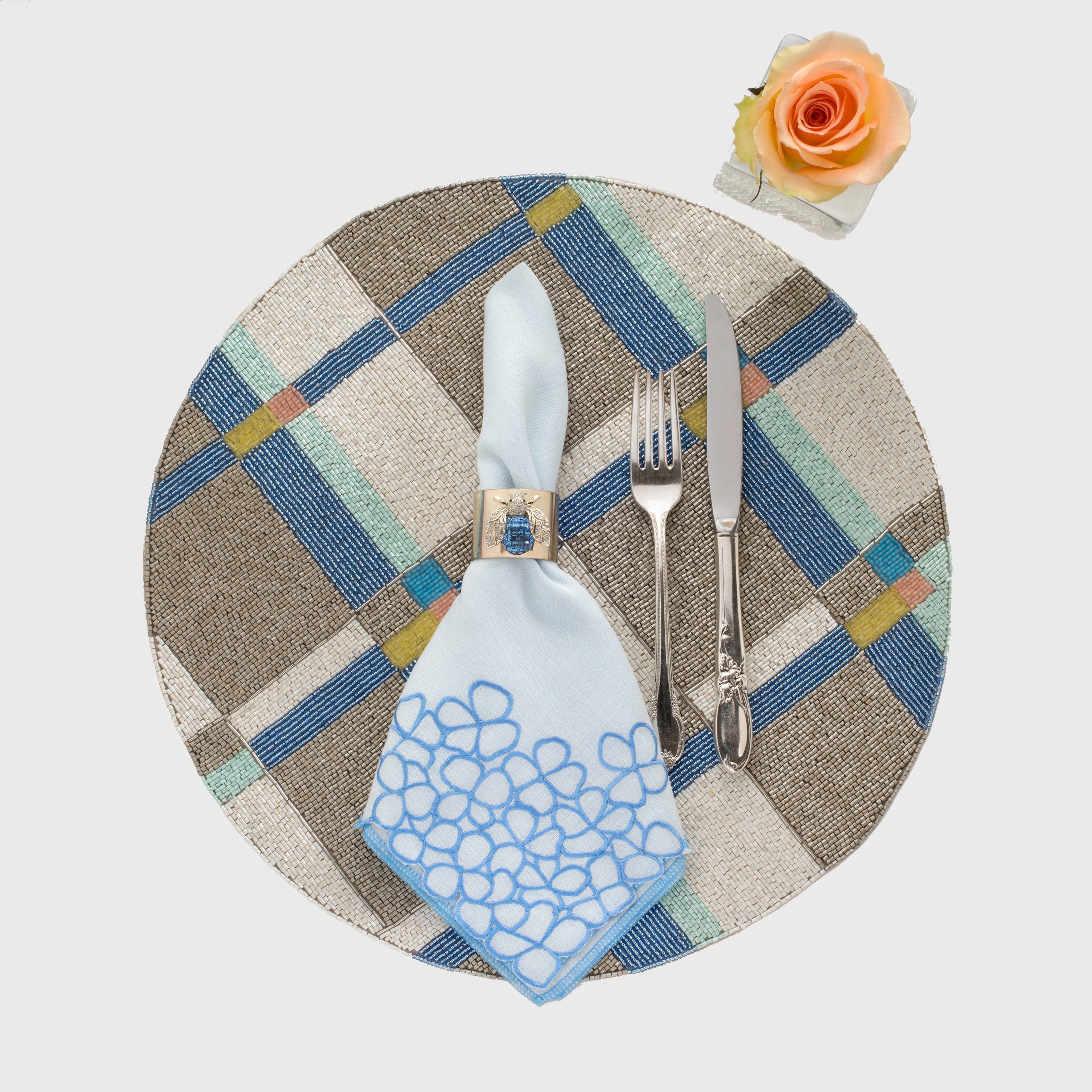 Hydrangea Dinner Napkins