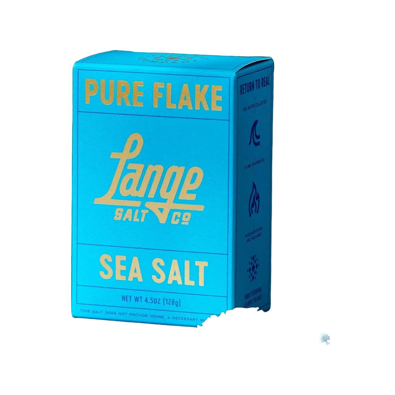 Pure Flake Sea Salt - 4.5oz Box