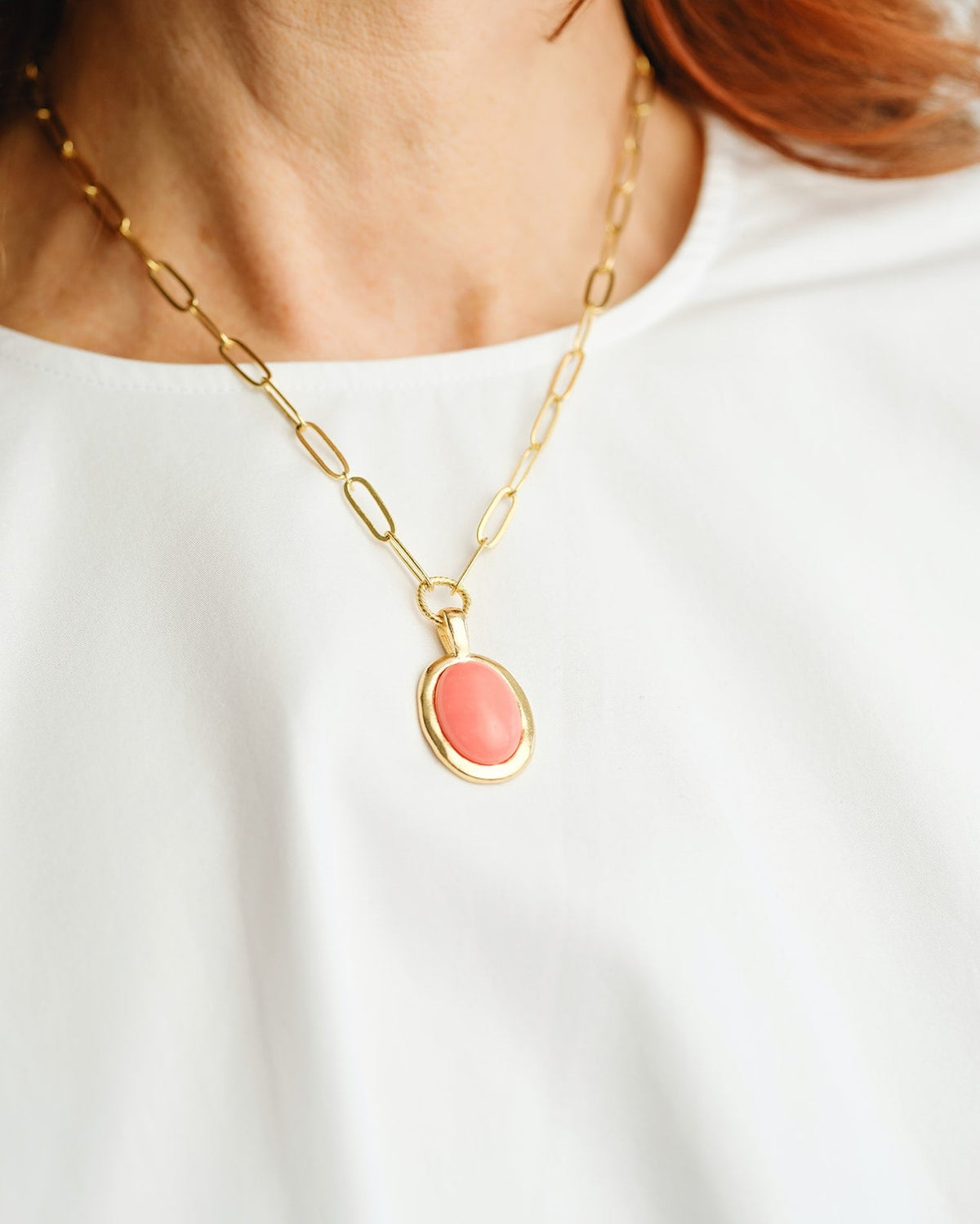 Caroline Paperclip Necklace