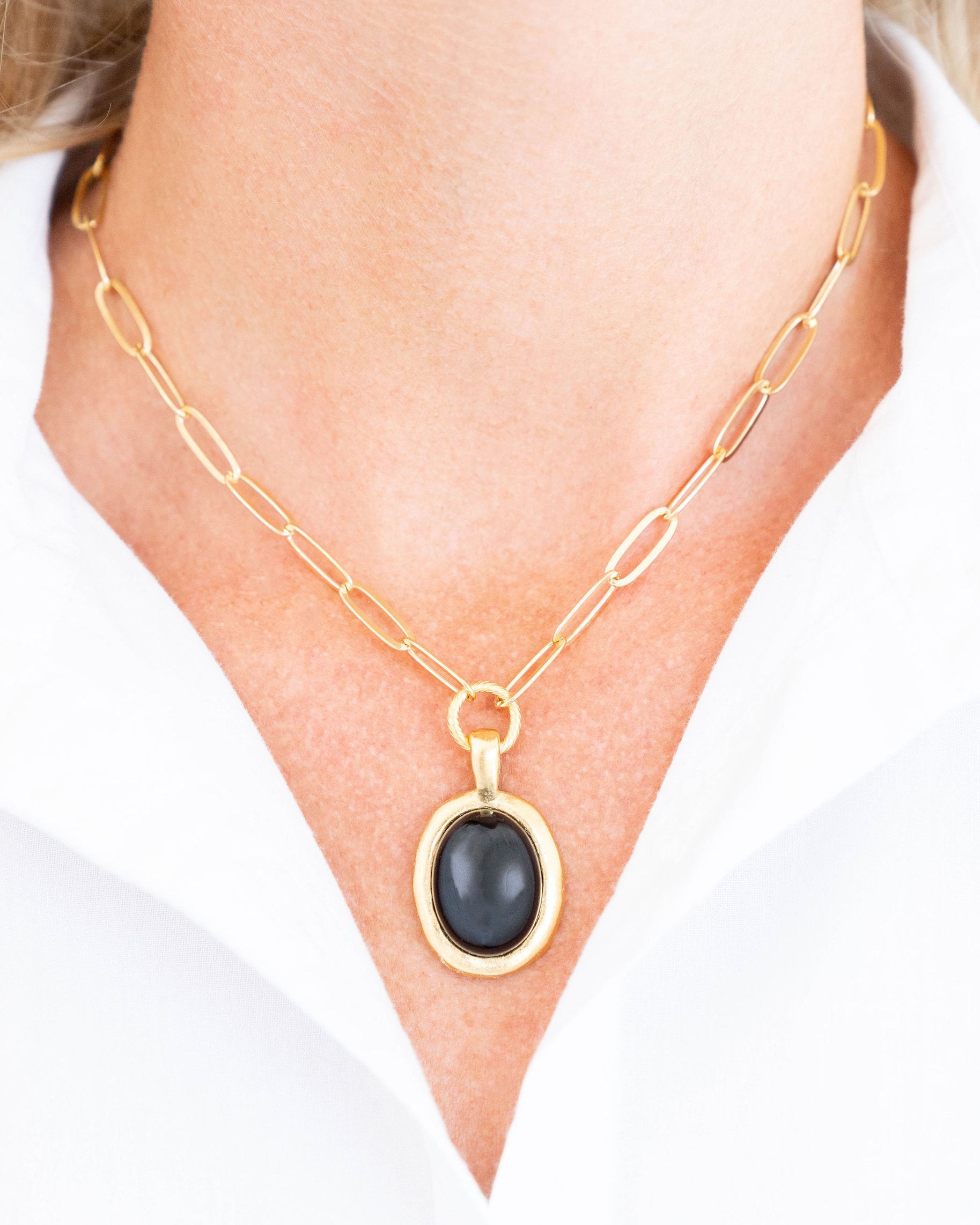 Caroline Paperclip Necklace