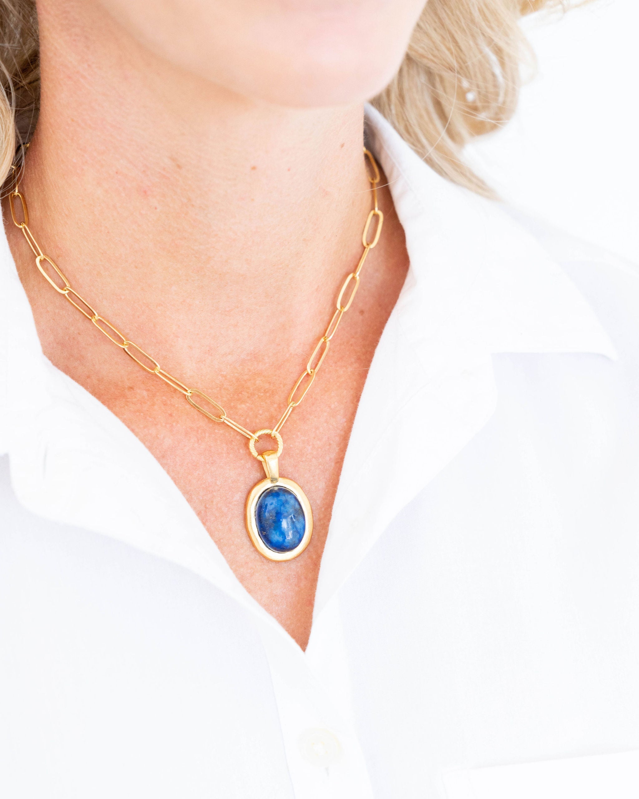 Caroline Paperclip Necklace