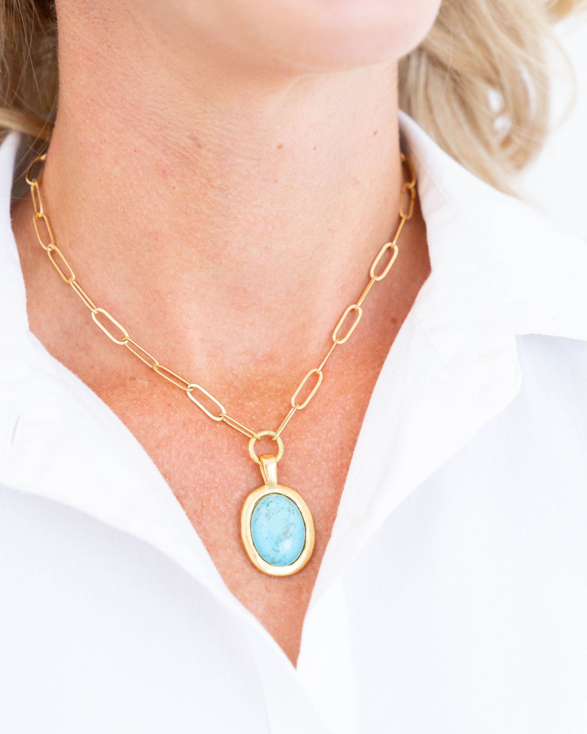 Caroline Paperclip Necklace