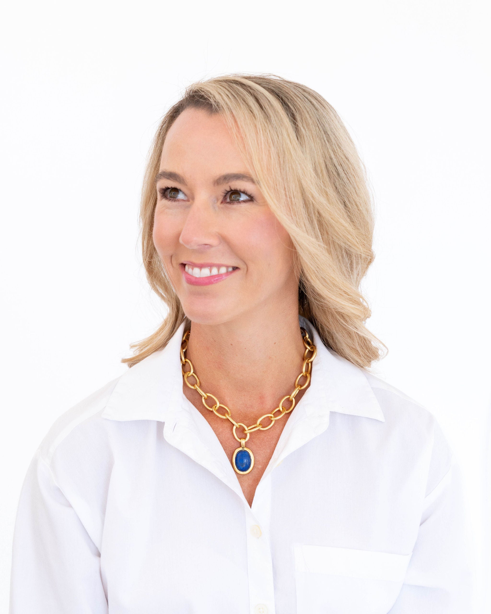 Caroline Loop Chain Necklace