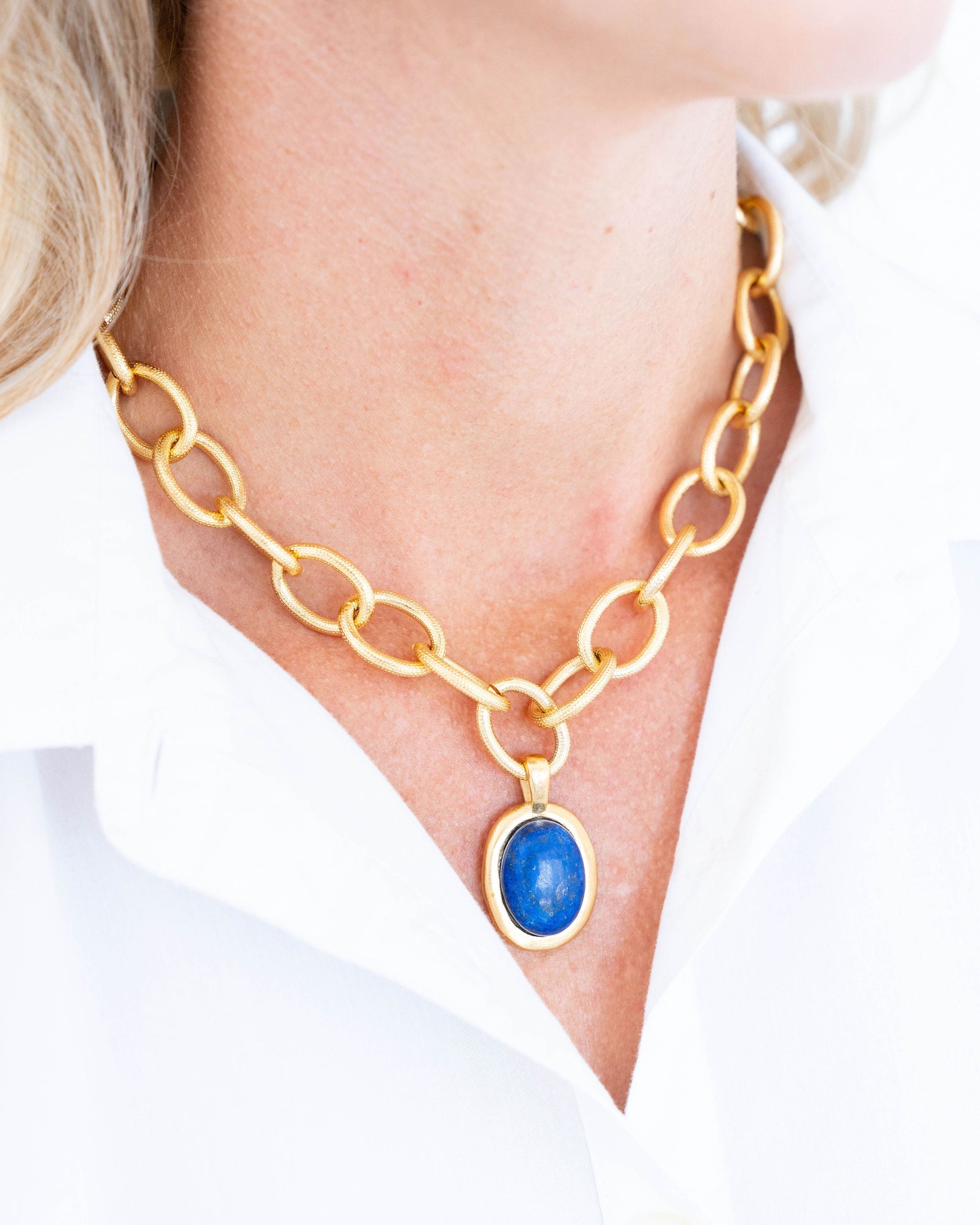 Caroline Loop Chain Necklace
