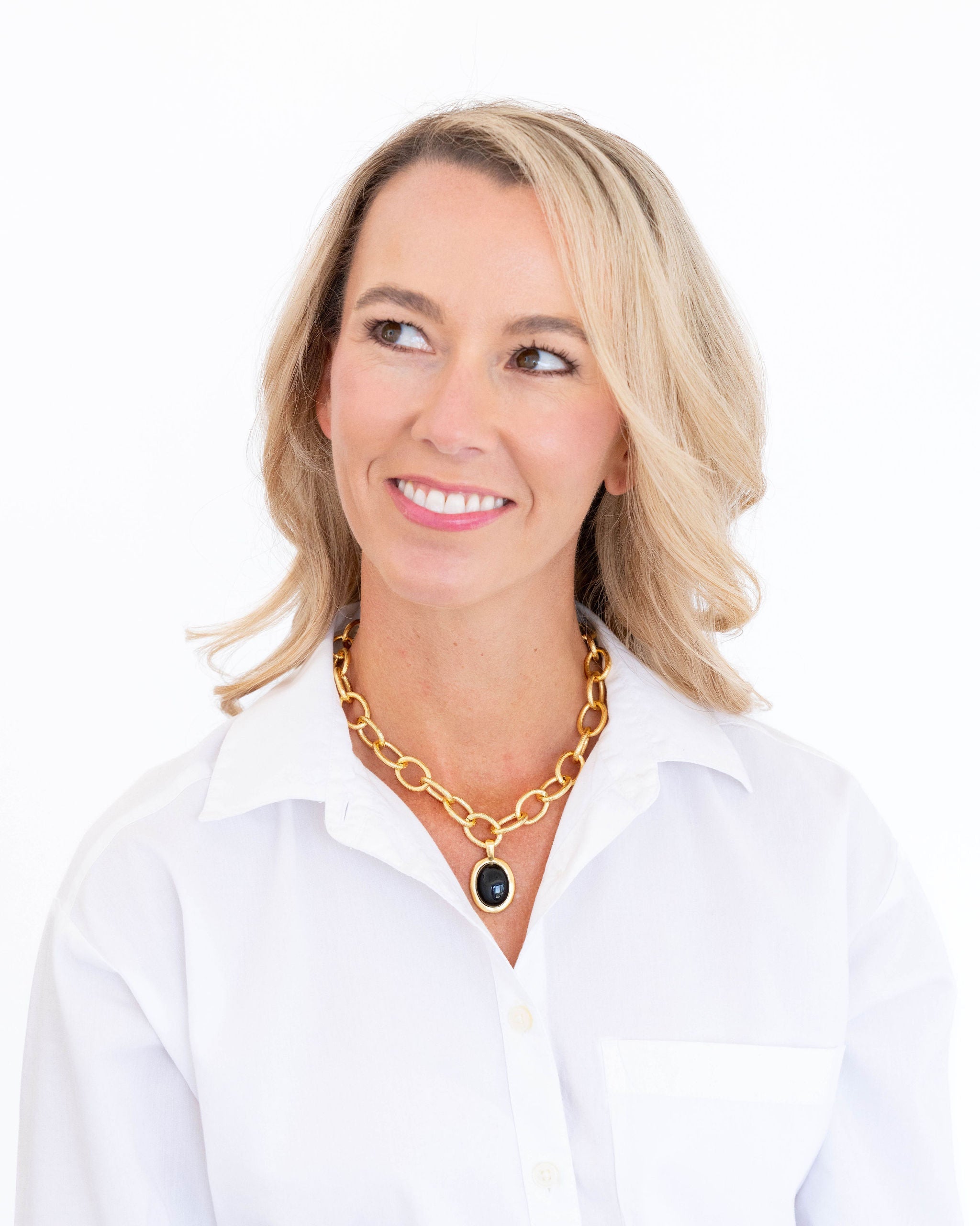 Caroline Loop Chain Necklace
