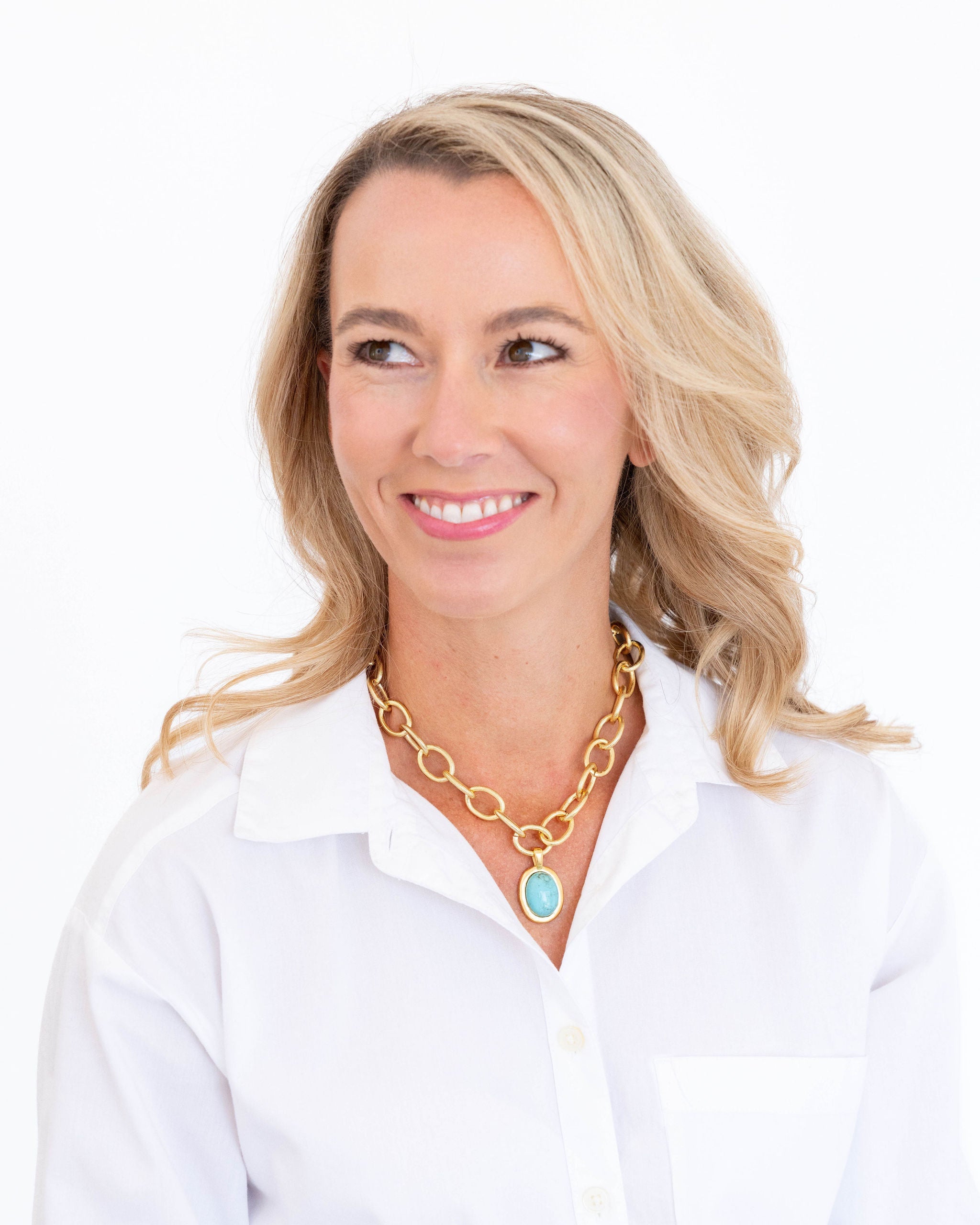 Caroline Loop Chain Necklace