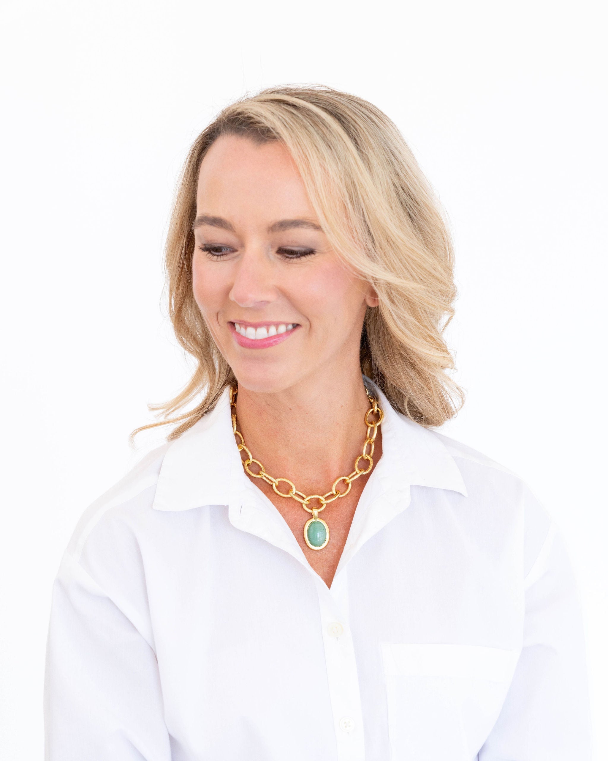 Caroline Loop Chain Necklace