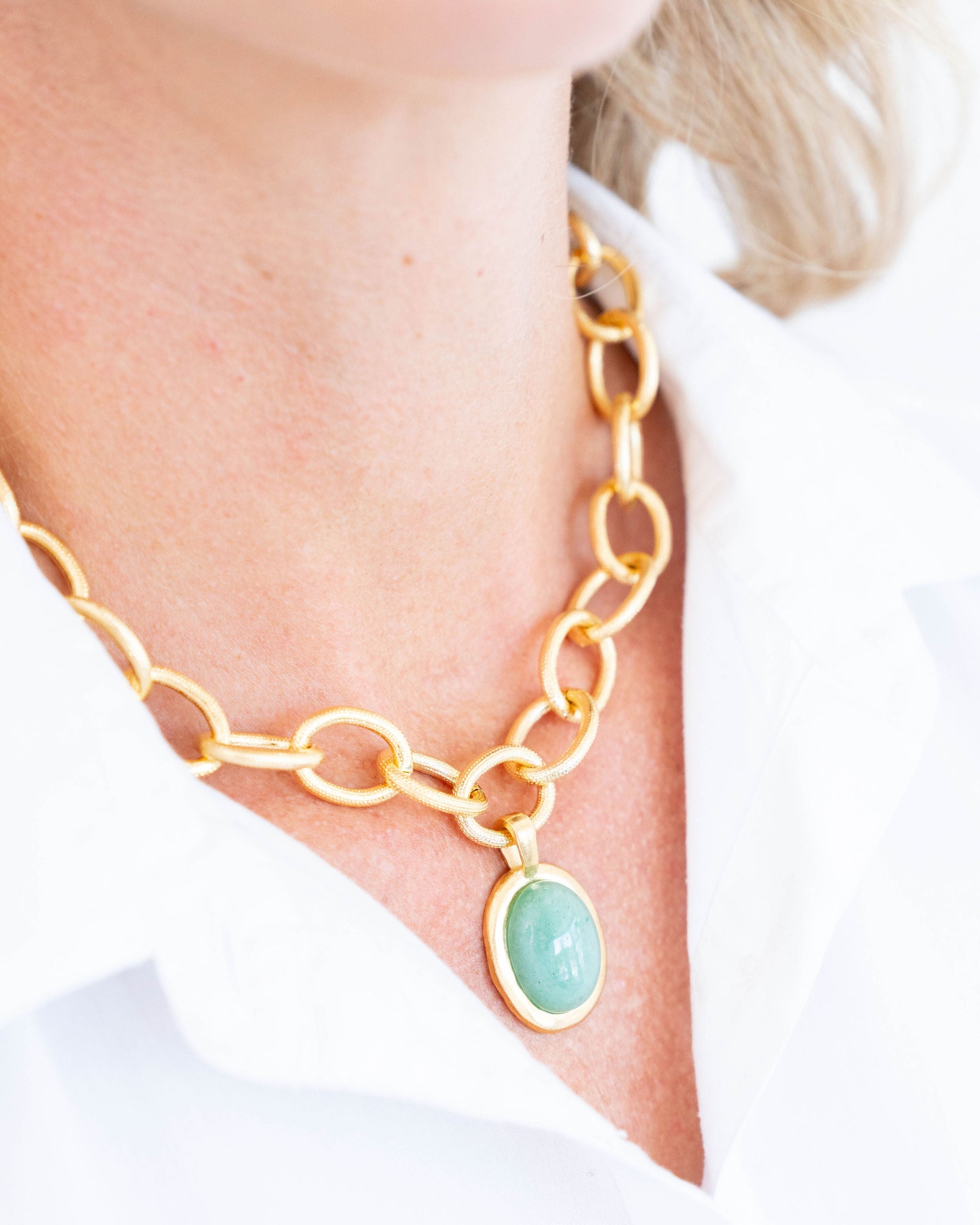 Caroline Loop Chain Necklace
