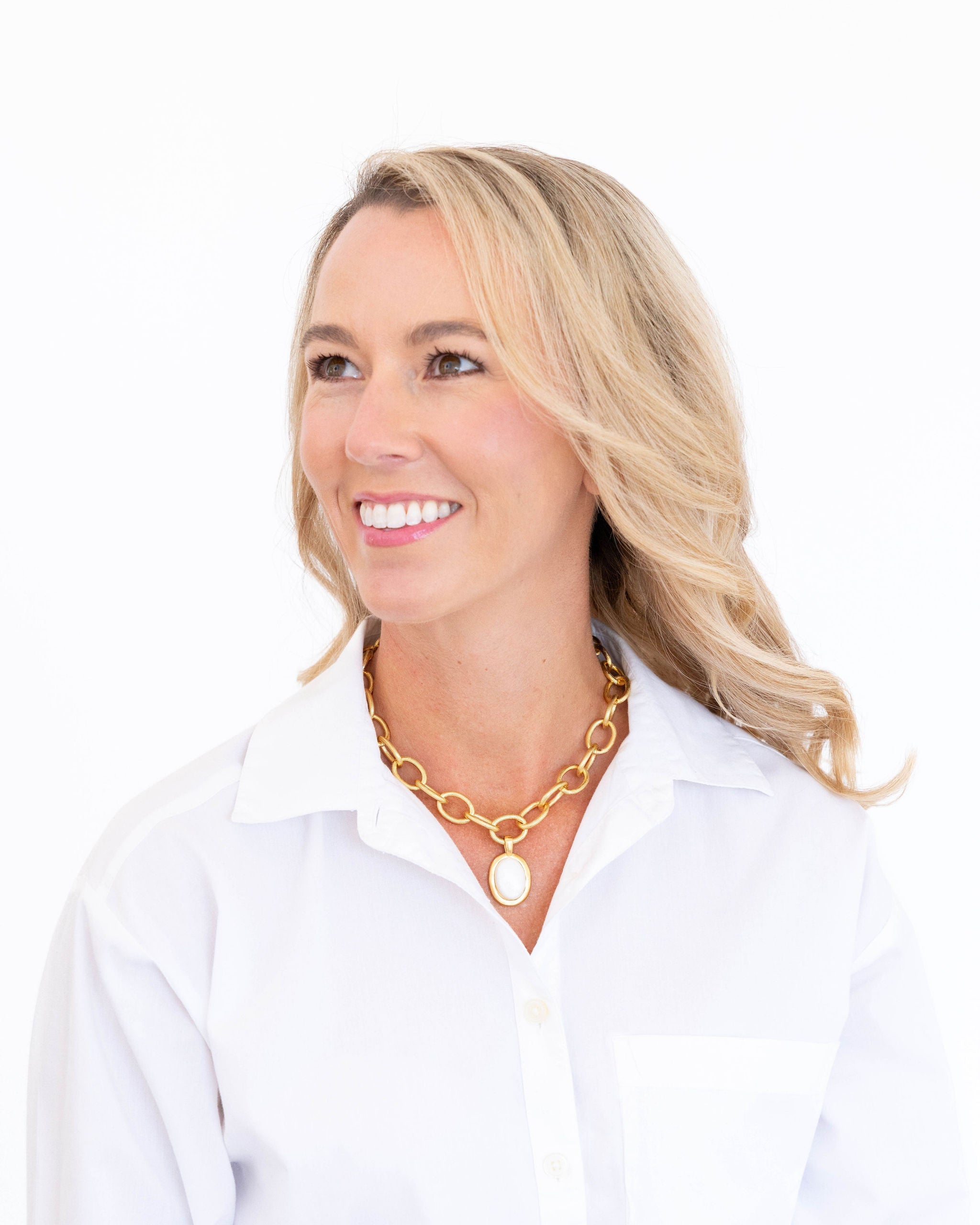 Caroline Loop Chain Necklace