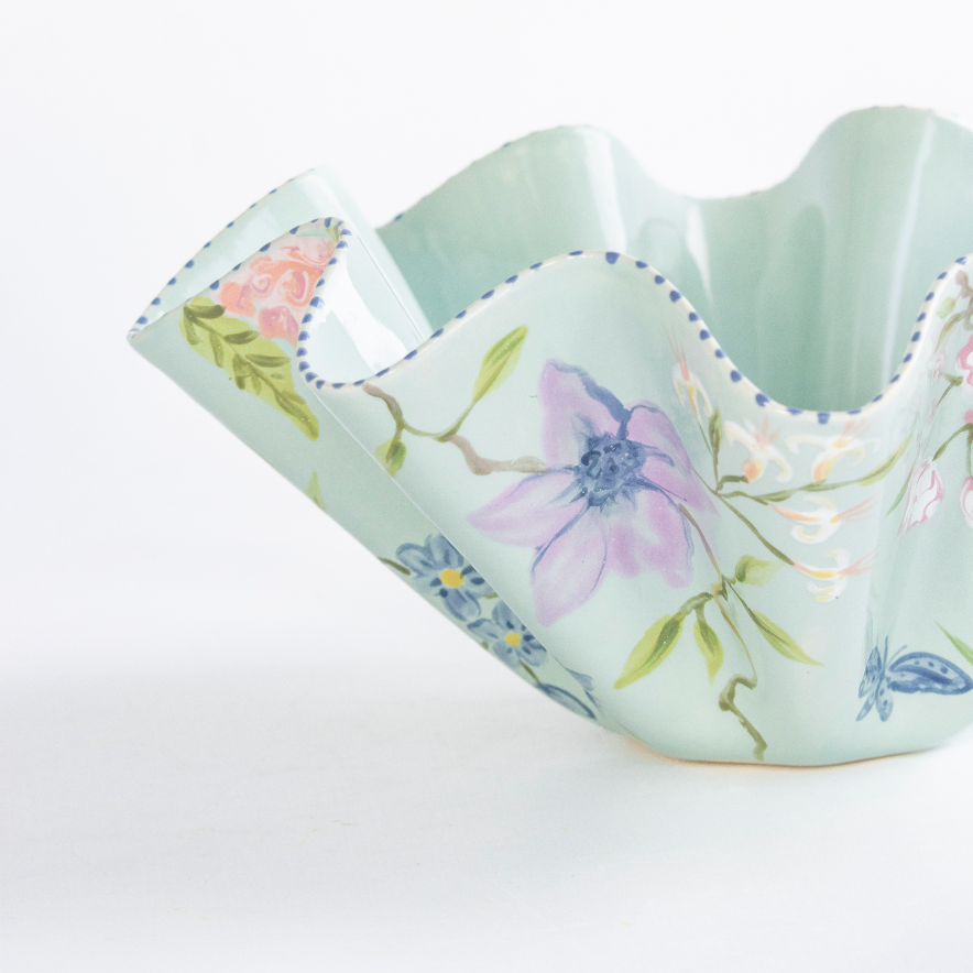 Desirie Southern Chinoiserie Wavy Bowl