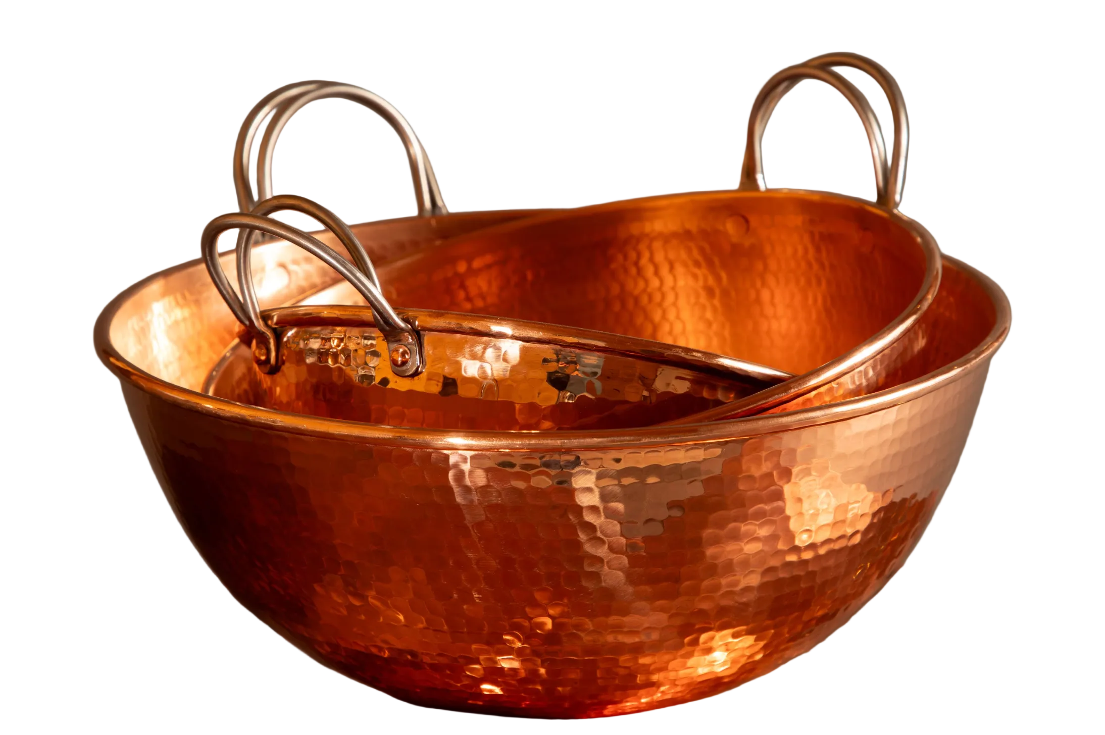 Copper Mixing Bowls