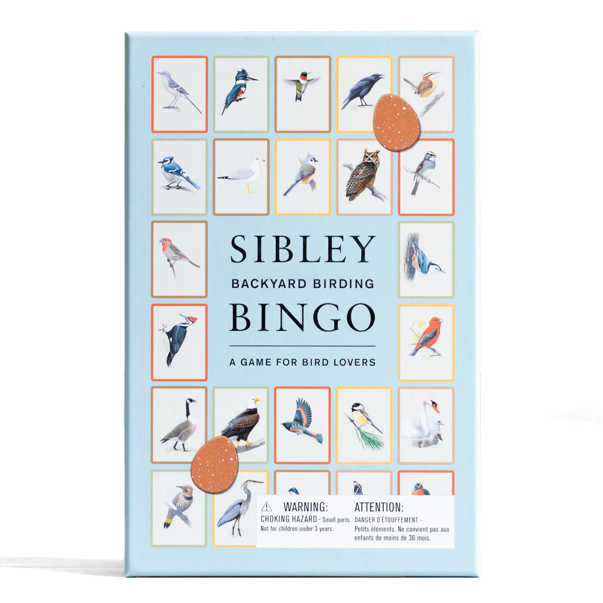 Sibley Backyard Birding Bingo