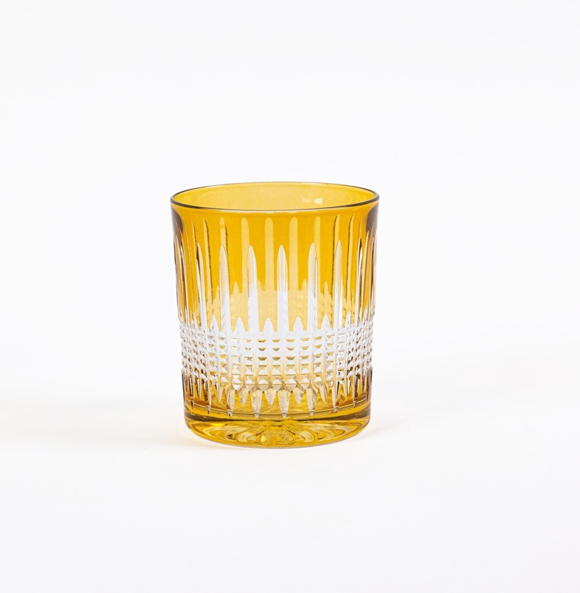 Miecz Crystal Tumblers - Set of 2 Lekki Yellow