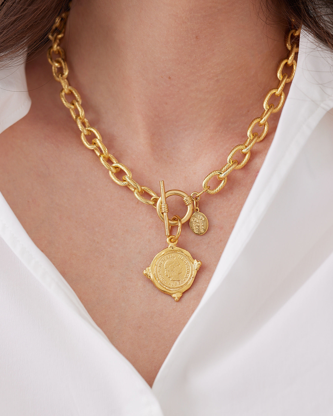 Coin Toggle Necklace