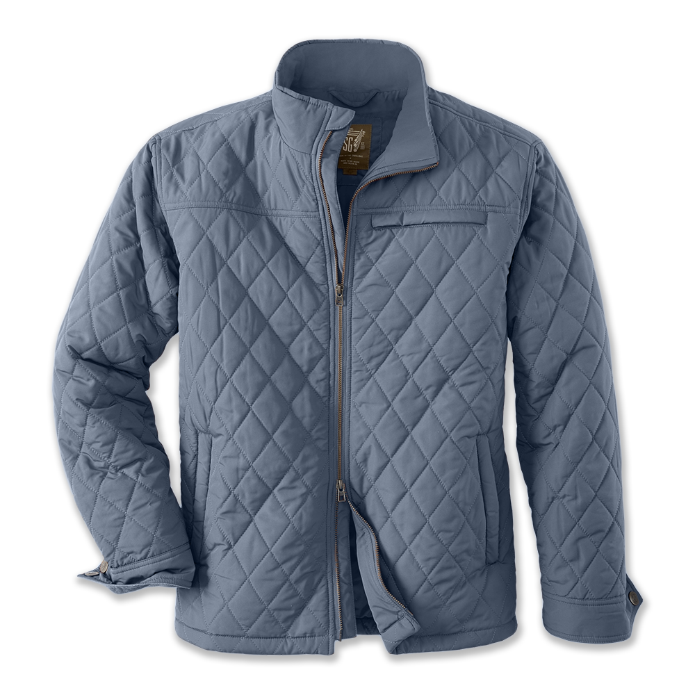 TSG Highland Quilted Jacket in Slate