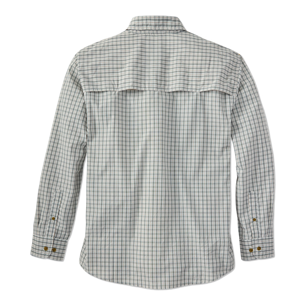 TSG Airetex™ Brooks Long Sleeve Shirt in Field Plaid Green