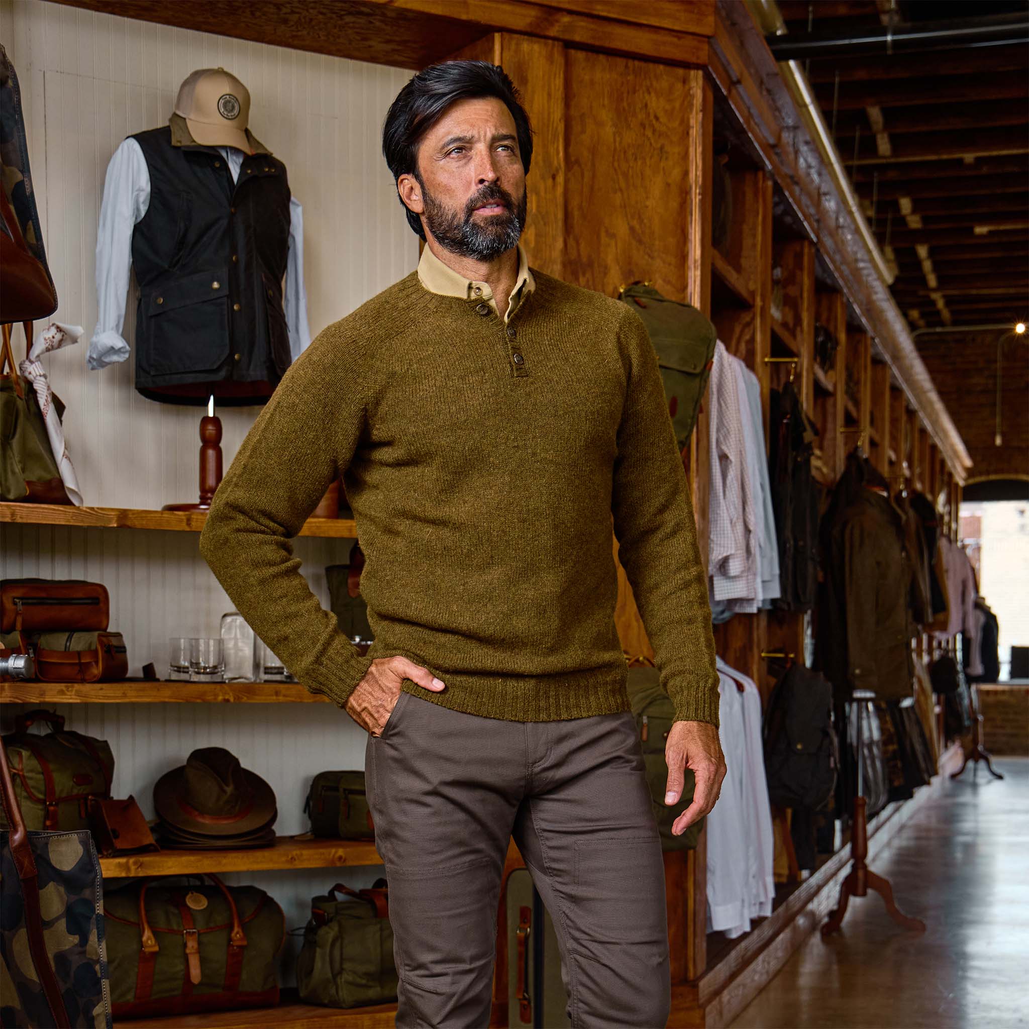 Albemarle Henley Sweater