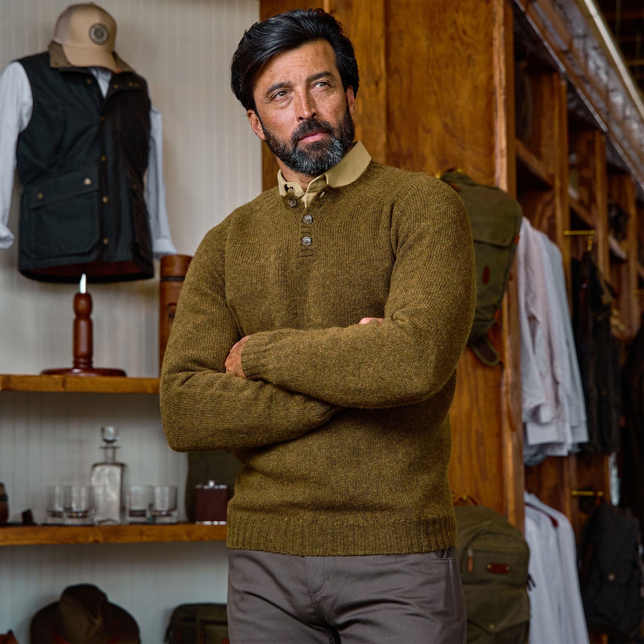 Albemarle Henley Sweater