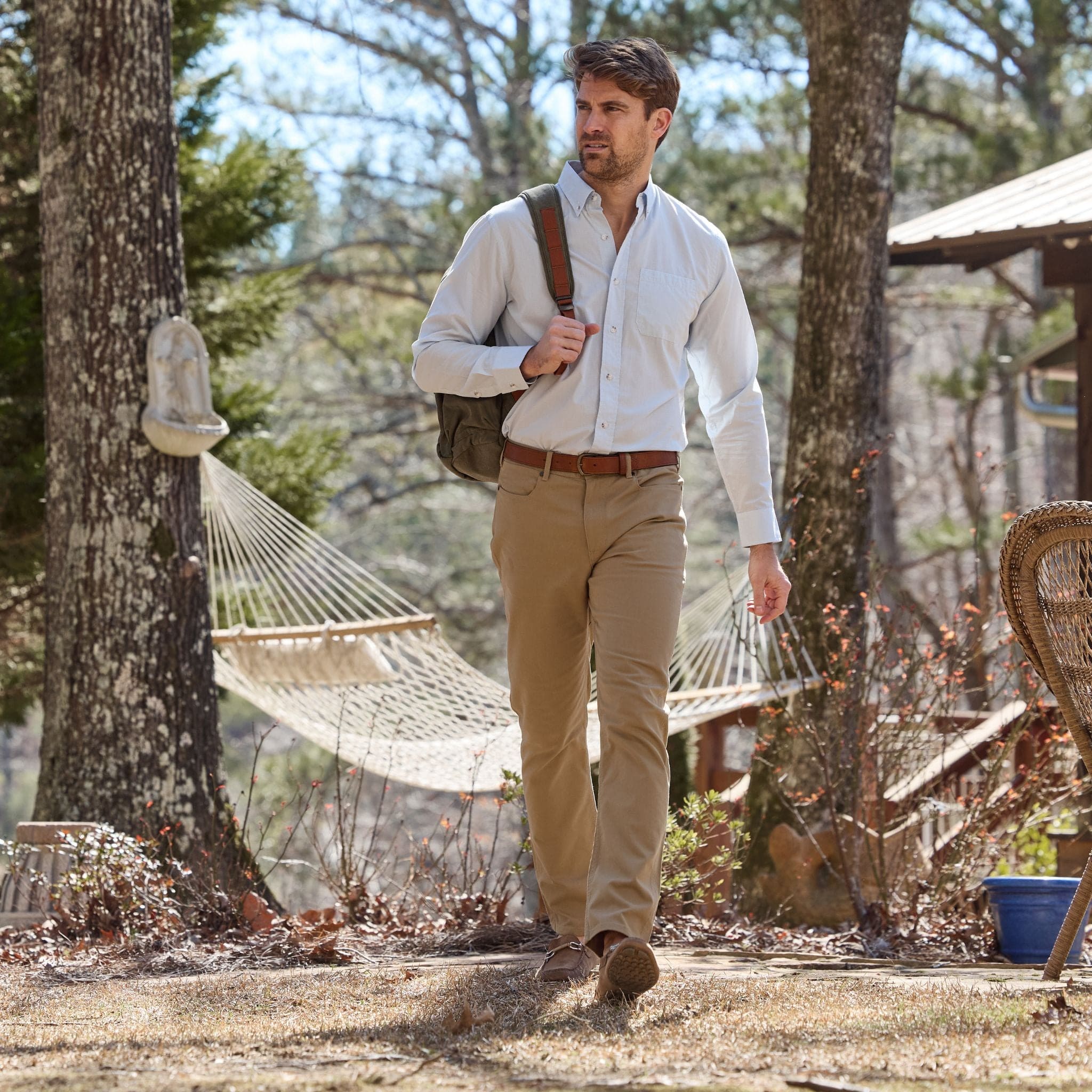 Reid Cotton Chino Pant