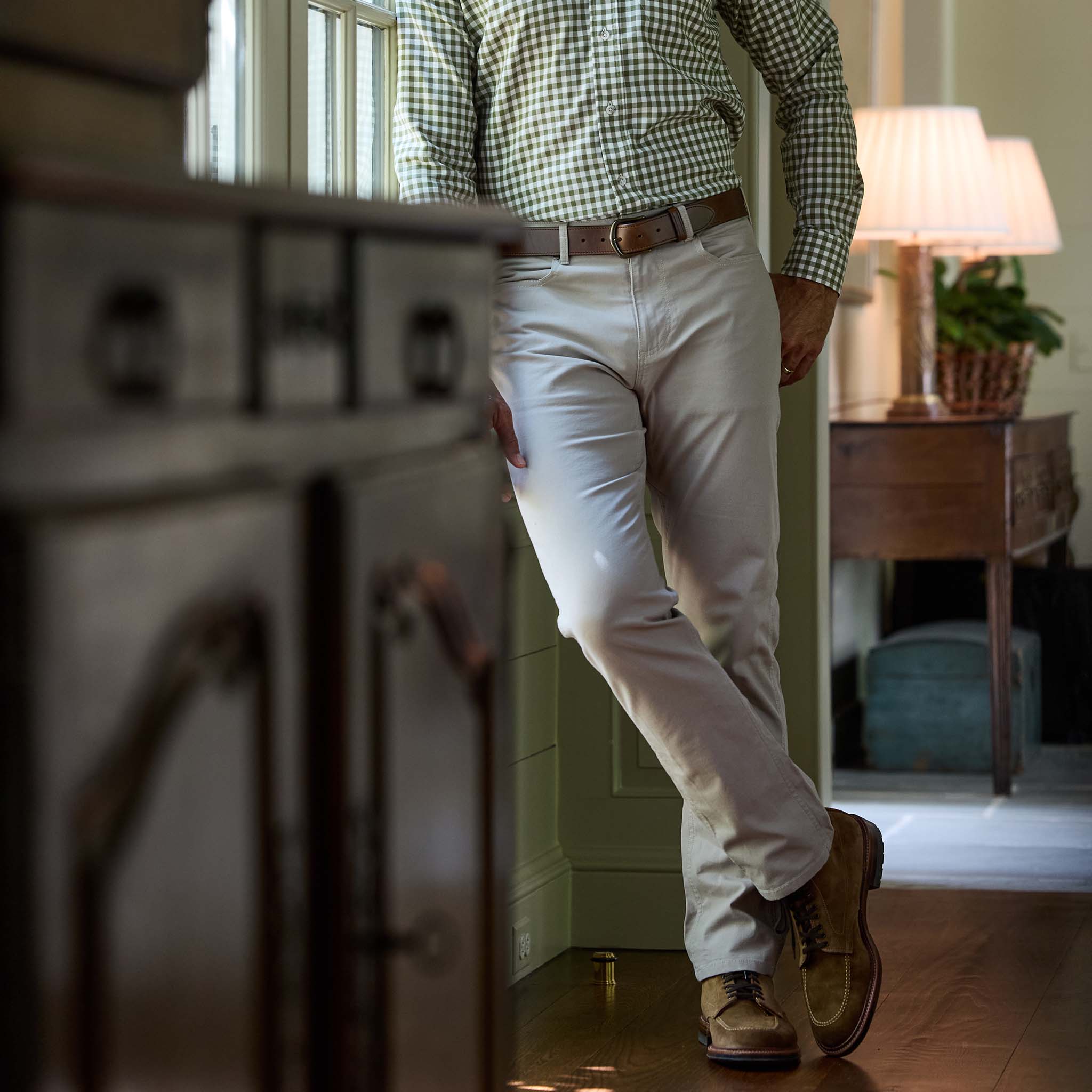 Reid Cotton Chino Pant
