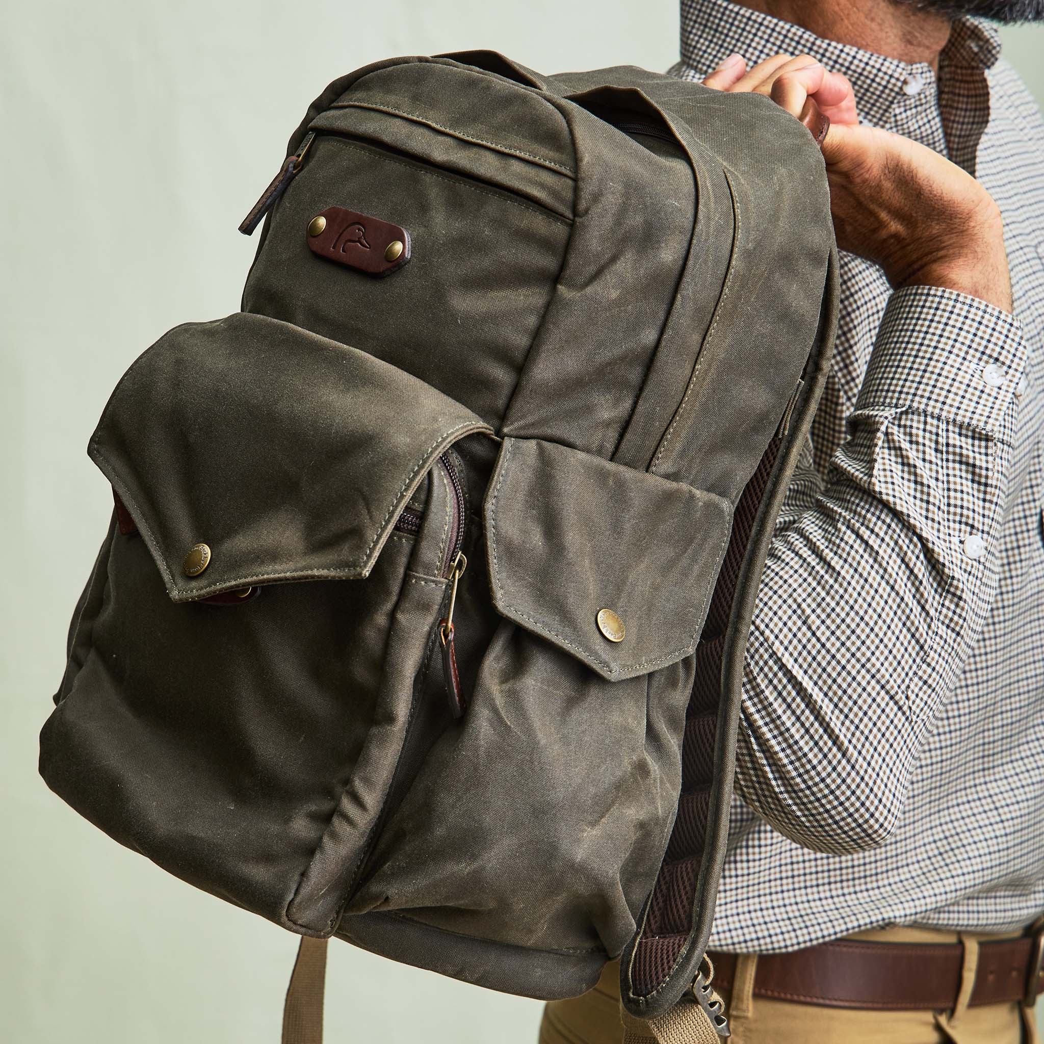 DU Canvas Backpack