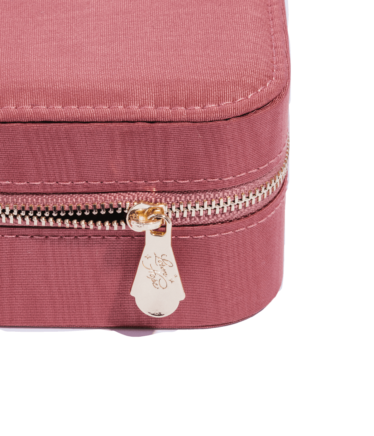 Jewelry Travel Case in Dusty Rose