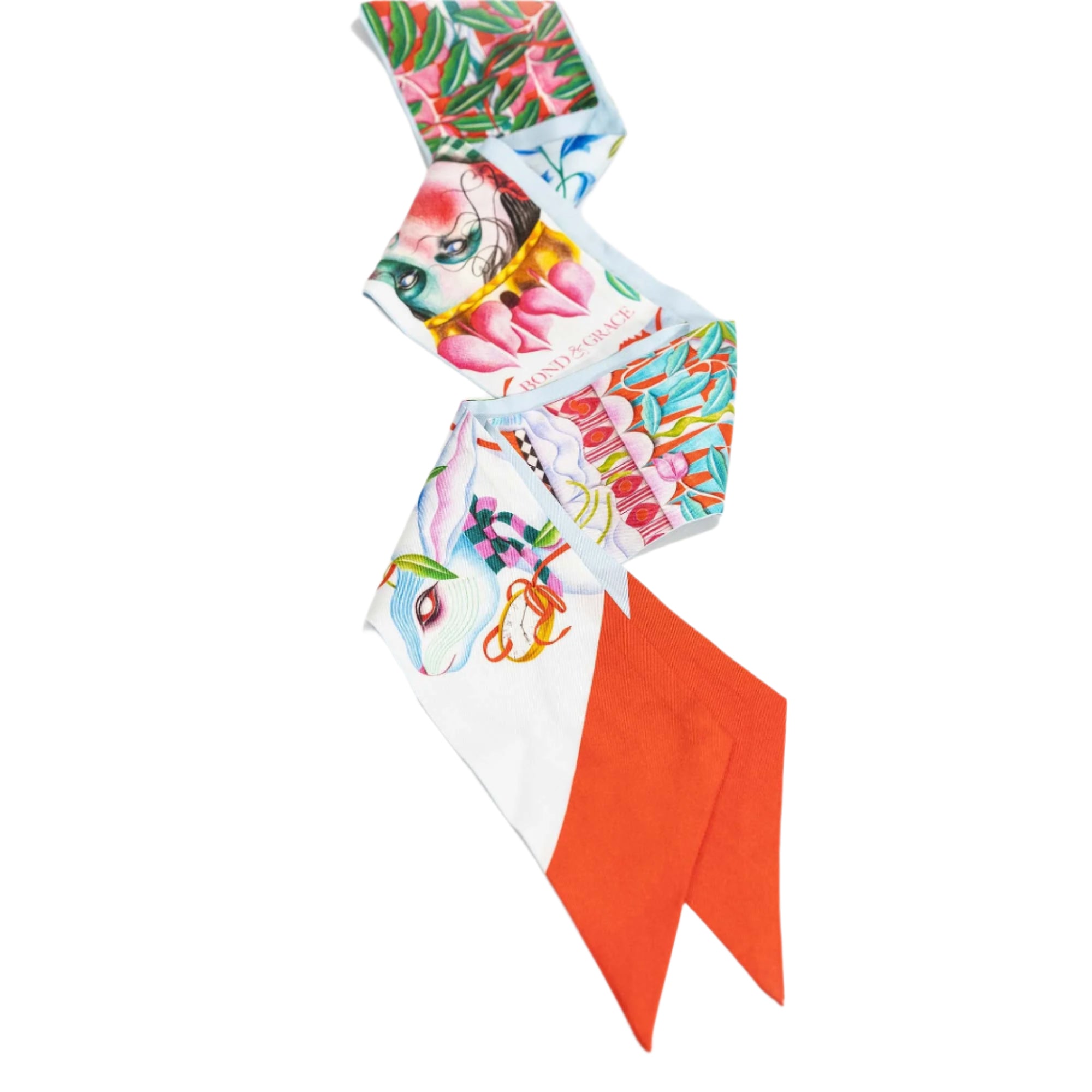 Wanderer’s Whim Silk Twilly Scarf