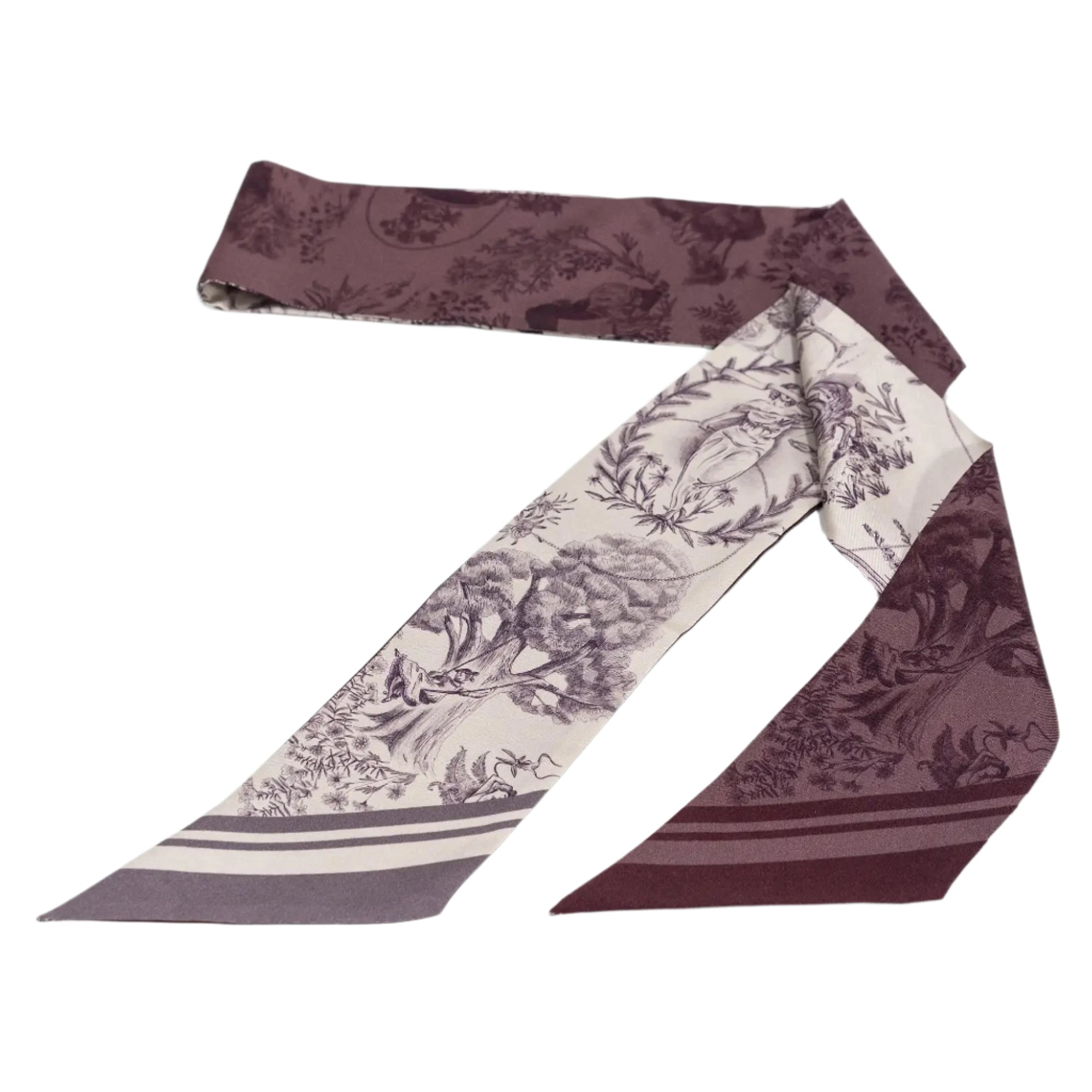 The Heroines Silk Twilly Scarf