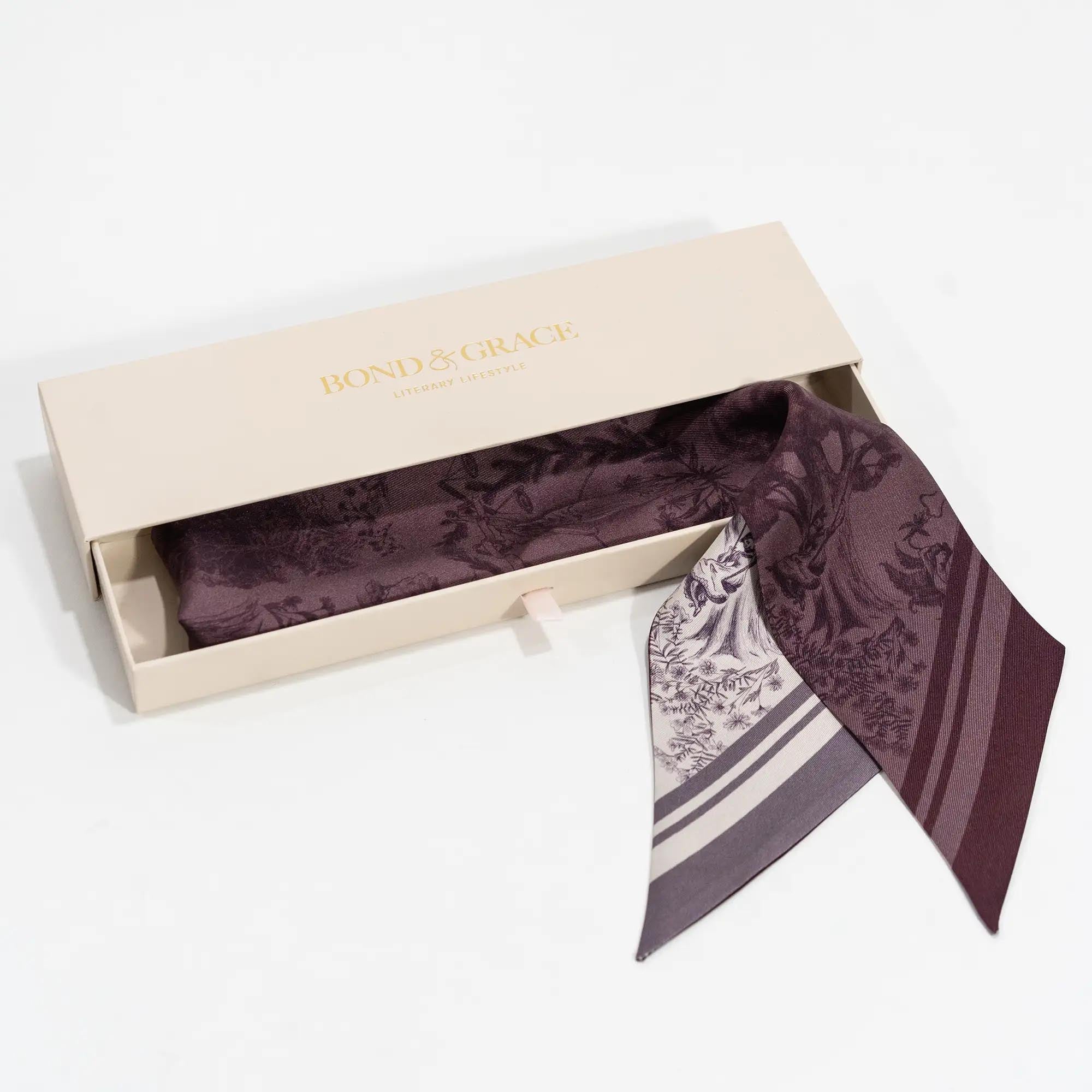 The Heroines Silk Twilly Scarf