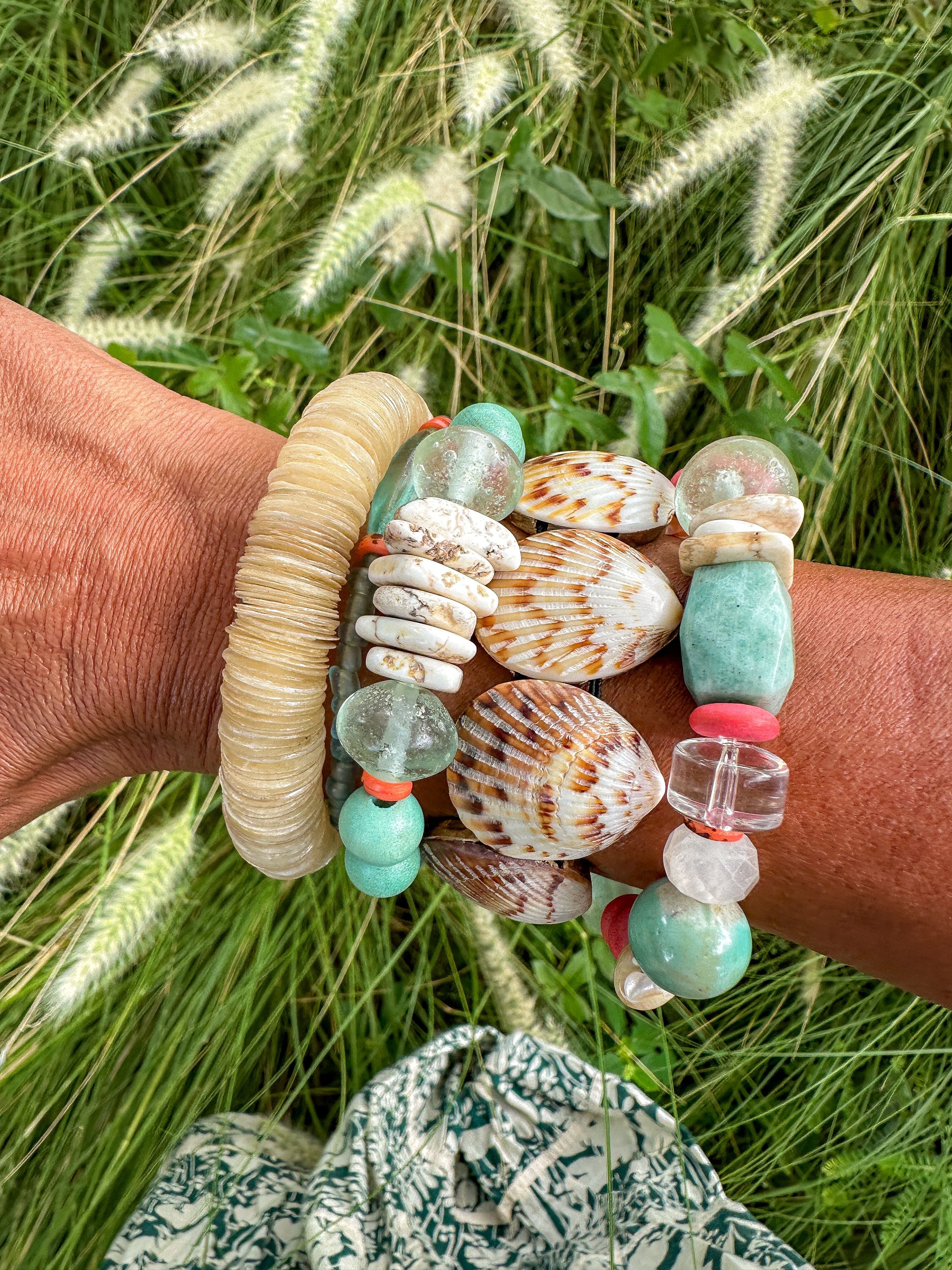 Single Stack Bracelet | Coral Bay