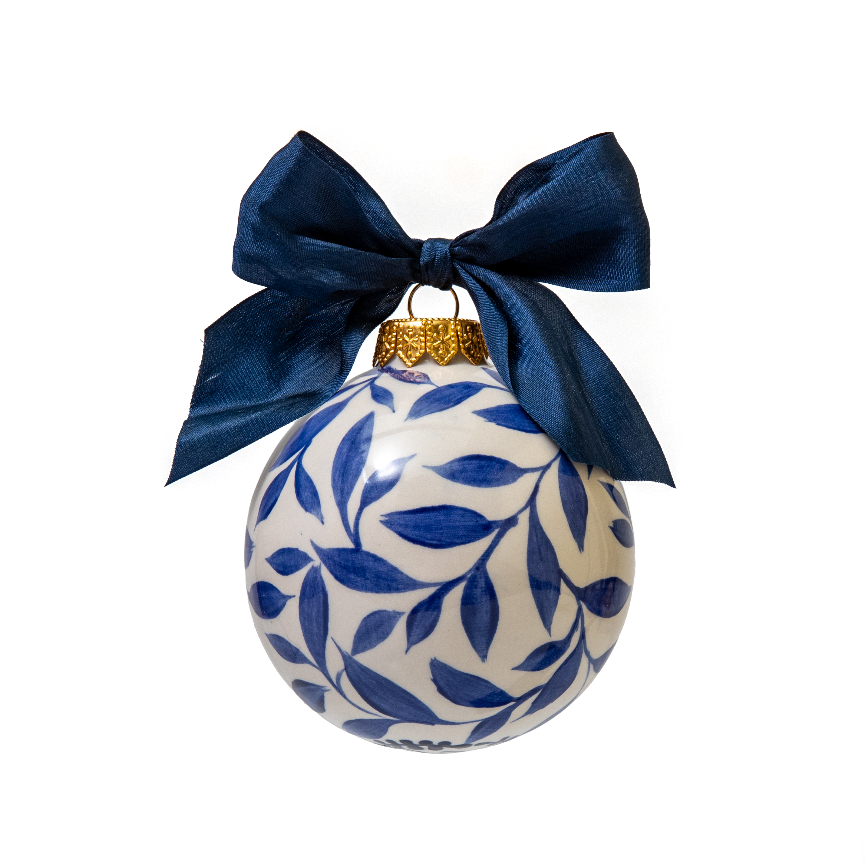 Hand Painted Bauble Ornament