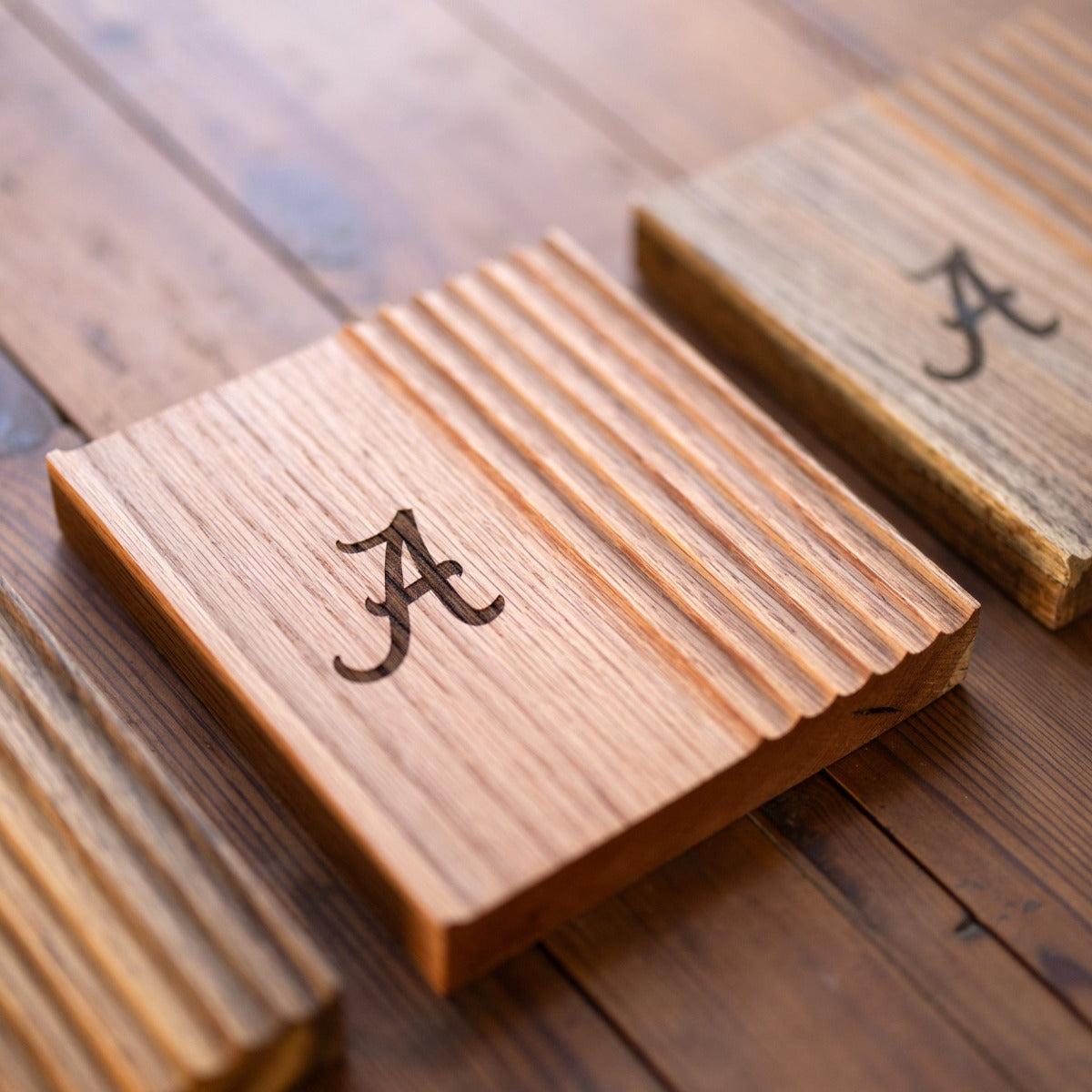 Oak Phone and Pen Tray | University of Alabama