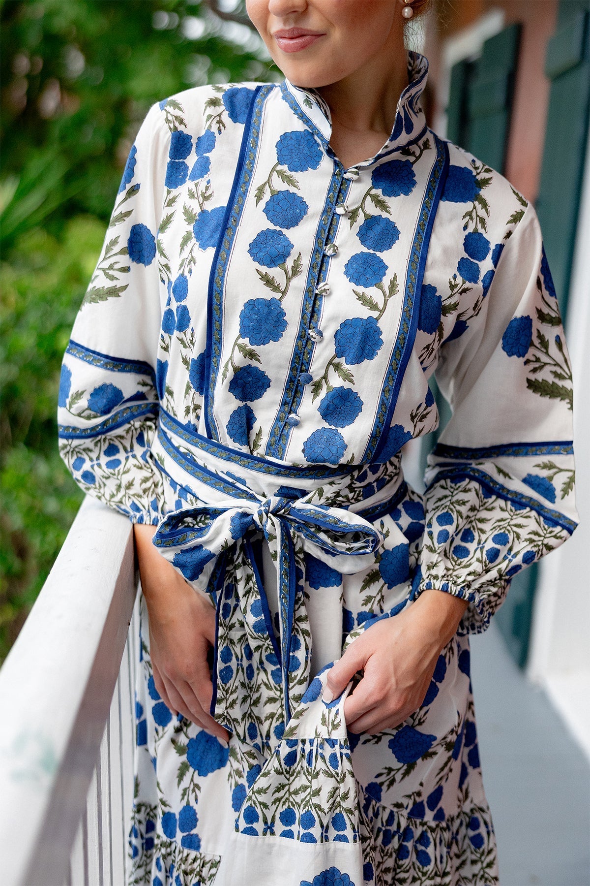 SUE SARTOR Flounce | French Blue SUE SARTOR Marigold