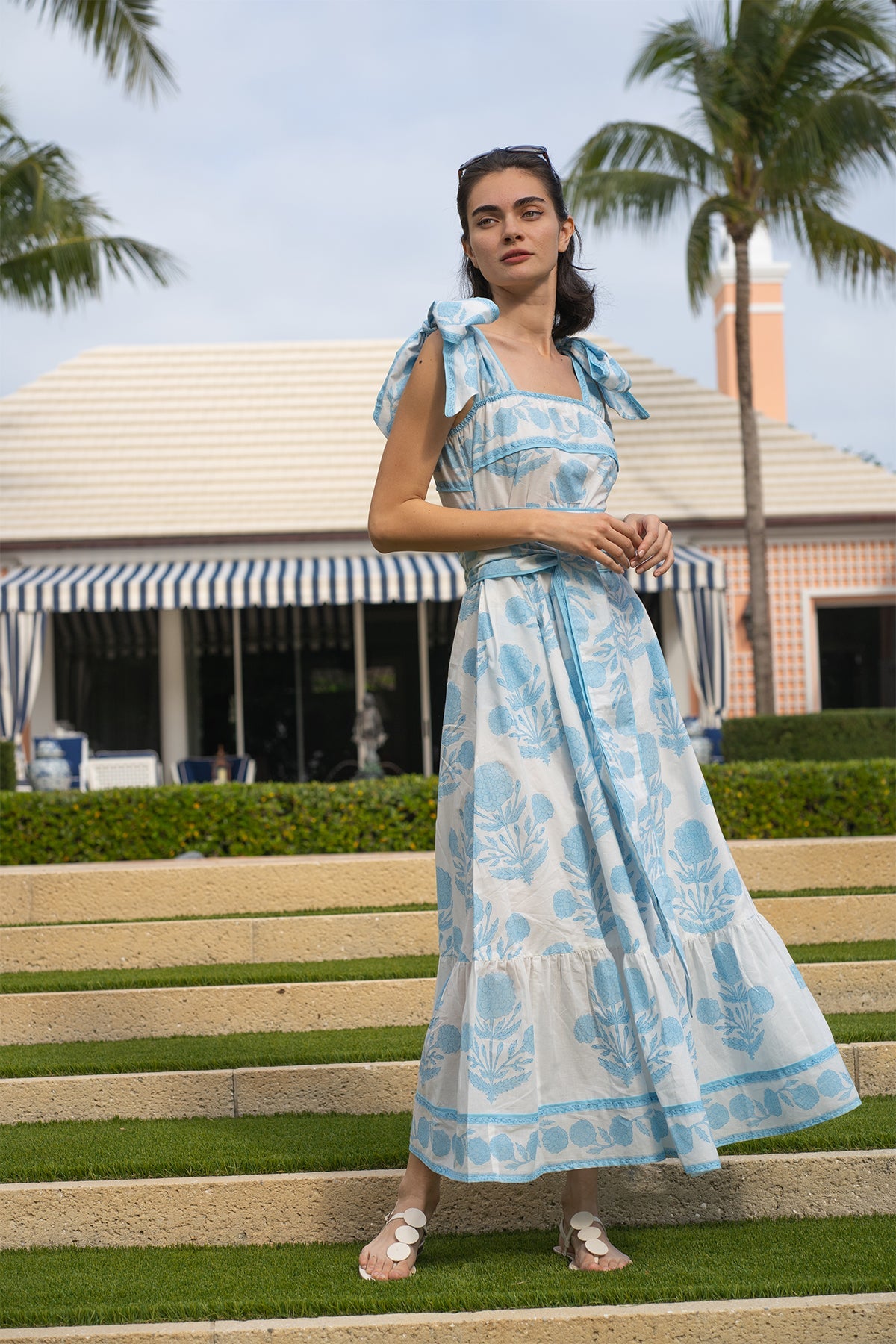 Seaside Sundress | Baby Blue SUE SARTOR Marigold