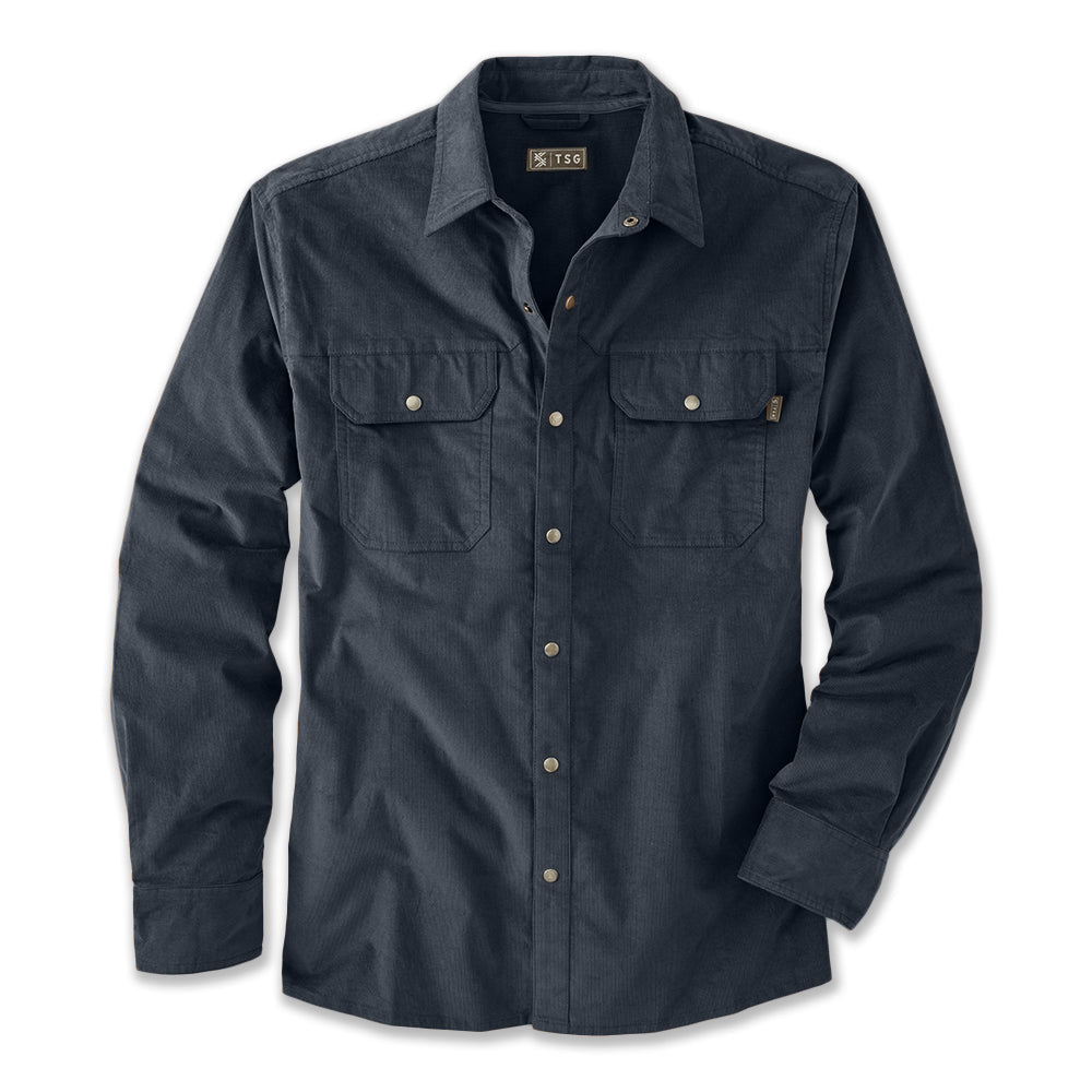 TSG Cottonwood Cord Shirt in Midnight