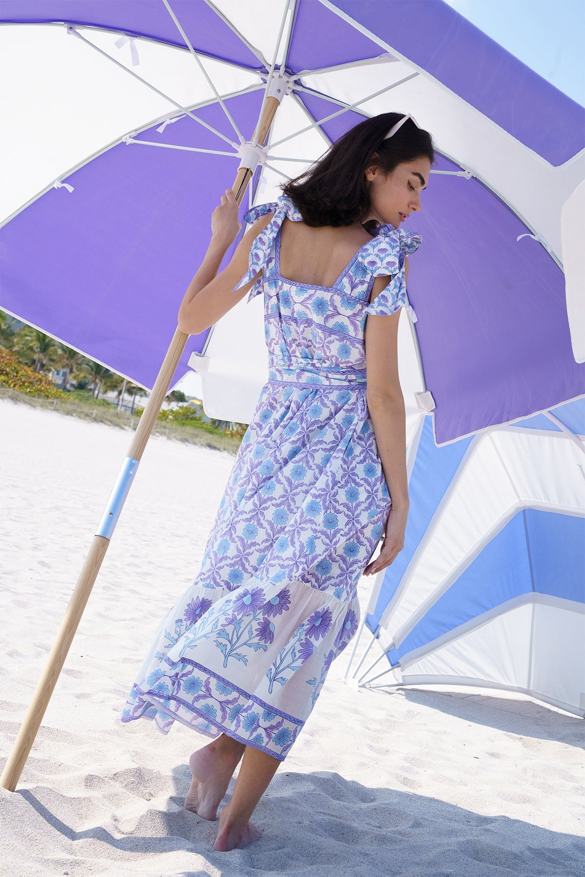 Seaside Sundress | Periwinkle Daisy