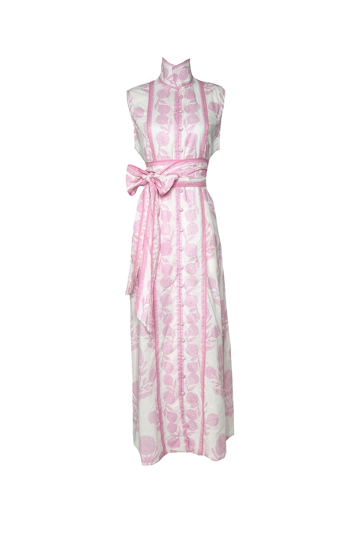 Sleeveless Marrakech Kaftan in Blush Sue Sartor Marigold