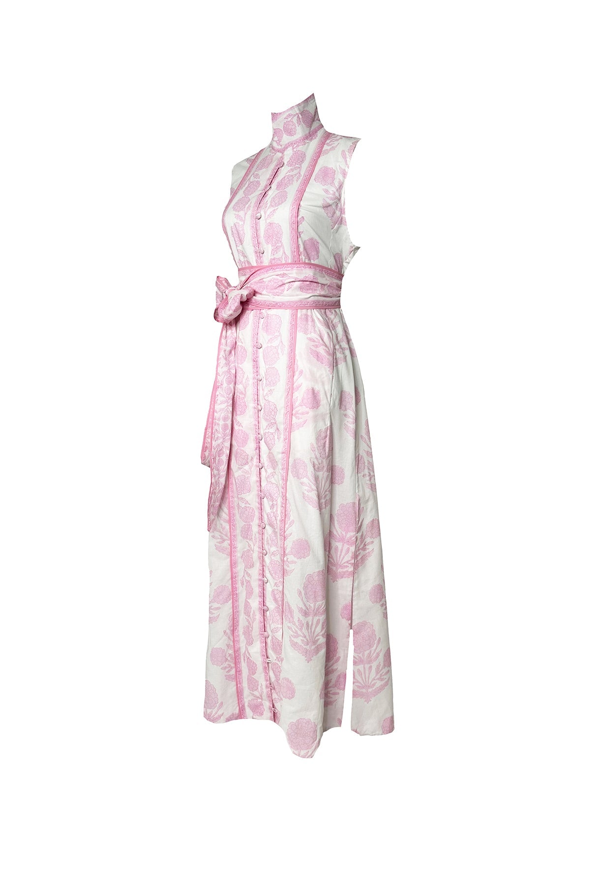 Sleeveless Marrakech Kaftan in Blush Sue Sartor Marigold
