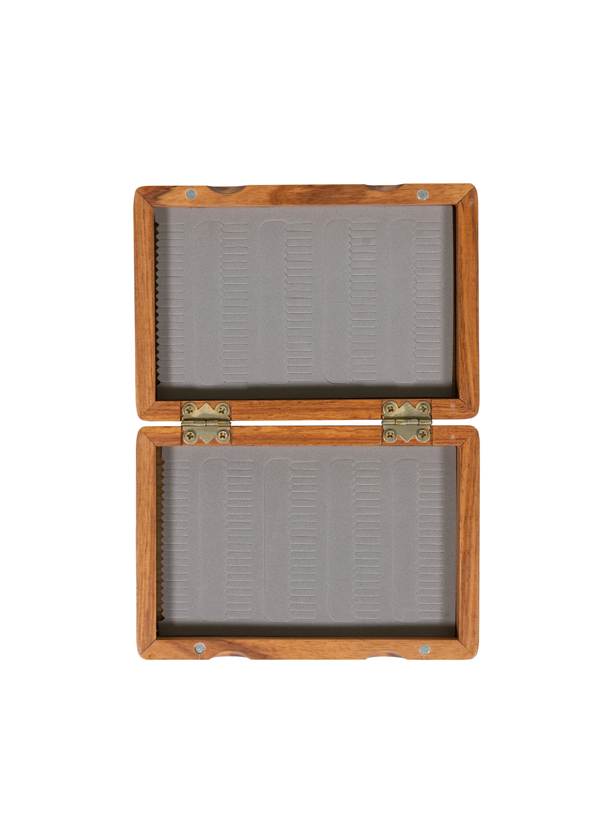 Burled Wood Fly Fishing Fly Box