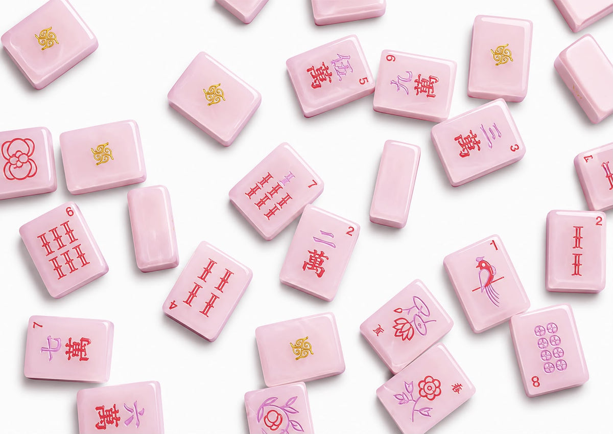 Tradewind Mahjong Tile Set - Petal