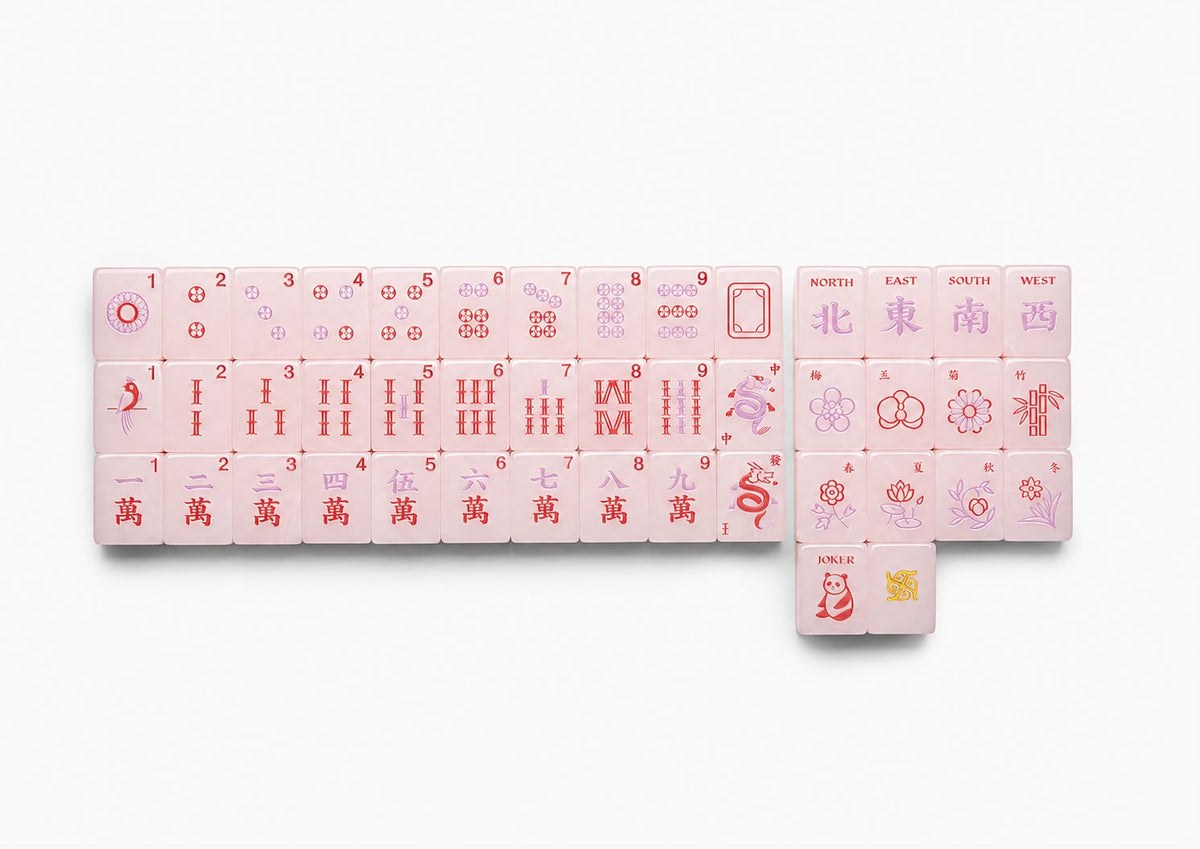 Tradewind Mahjong Tile Set - Petal