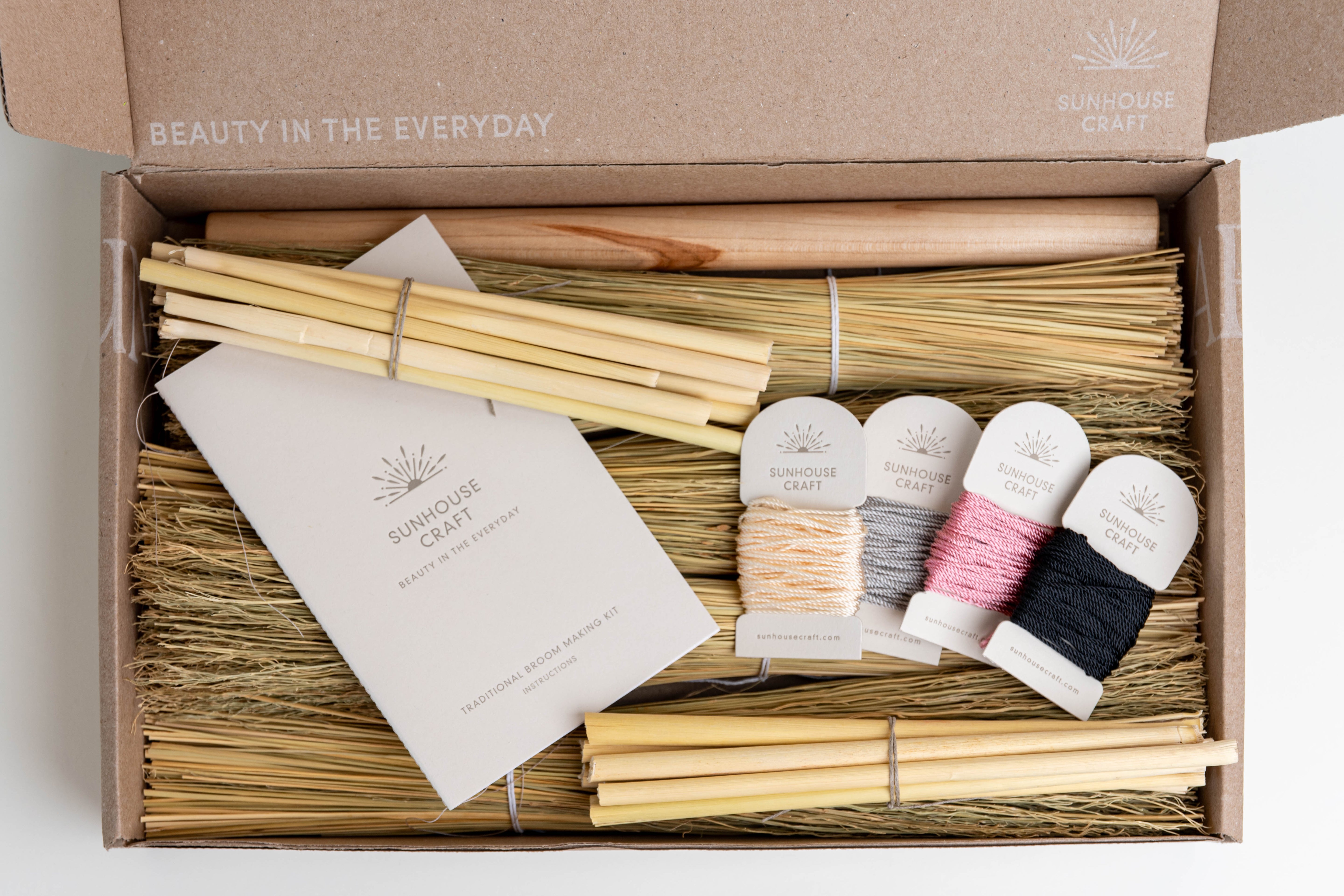 Broom Making Kit: Handbrooms!